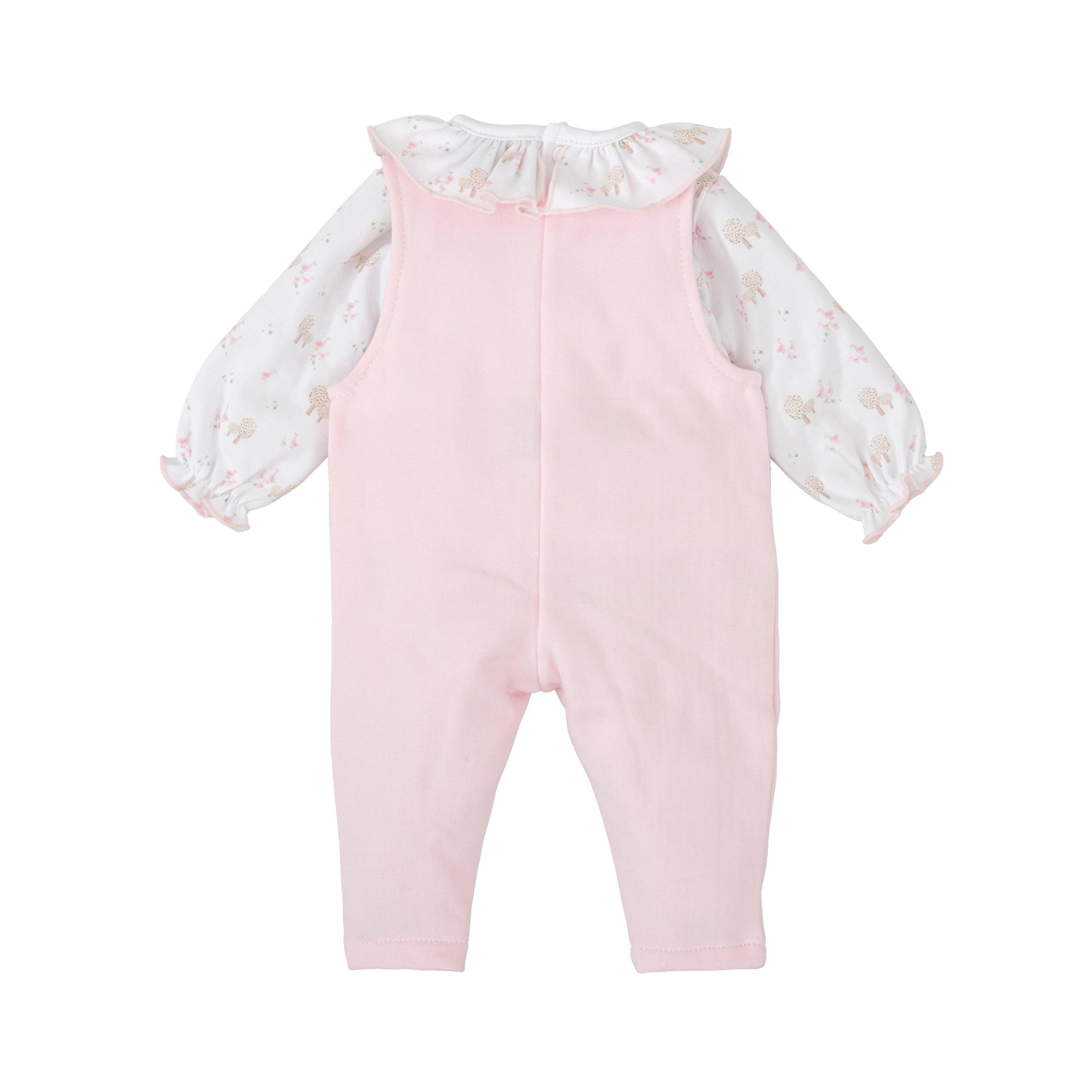 Dungarees - Sendero Geese Pink