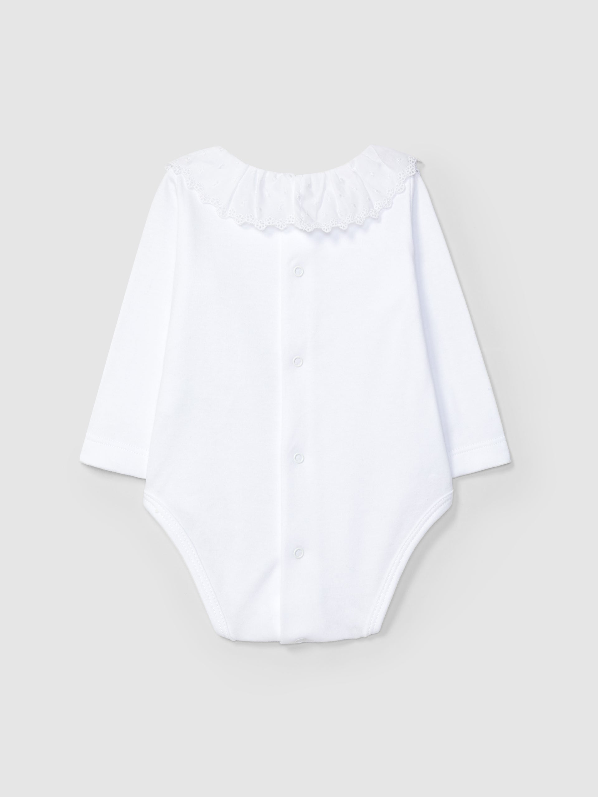 Bodysuit - Frill Ruffle Collar