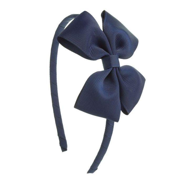 Padded headband with Butterfly Grosgrain Hairbow