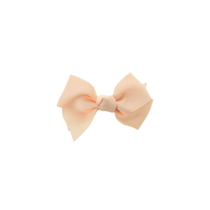 Knotted Grosgrain Hairbow with hair barrette (10cm)