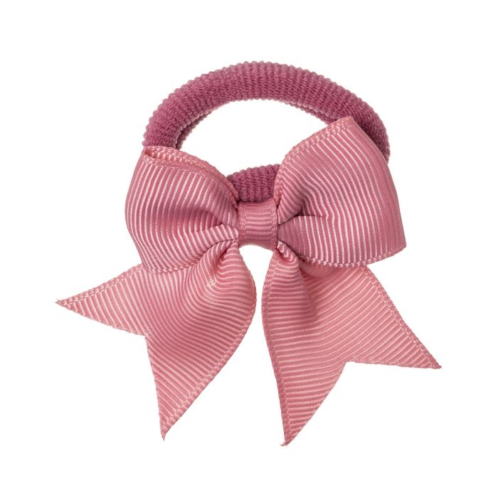 Kleine Grosgrain-Haarschleife mit Gummiband