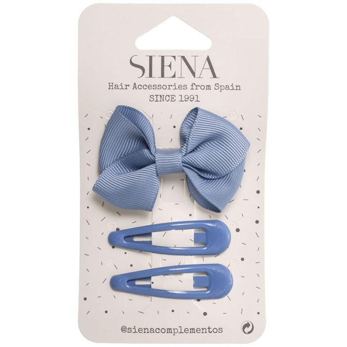 Grosgrain Bow & a pair of snap clips