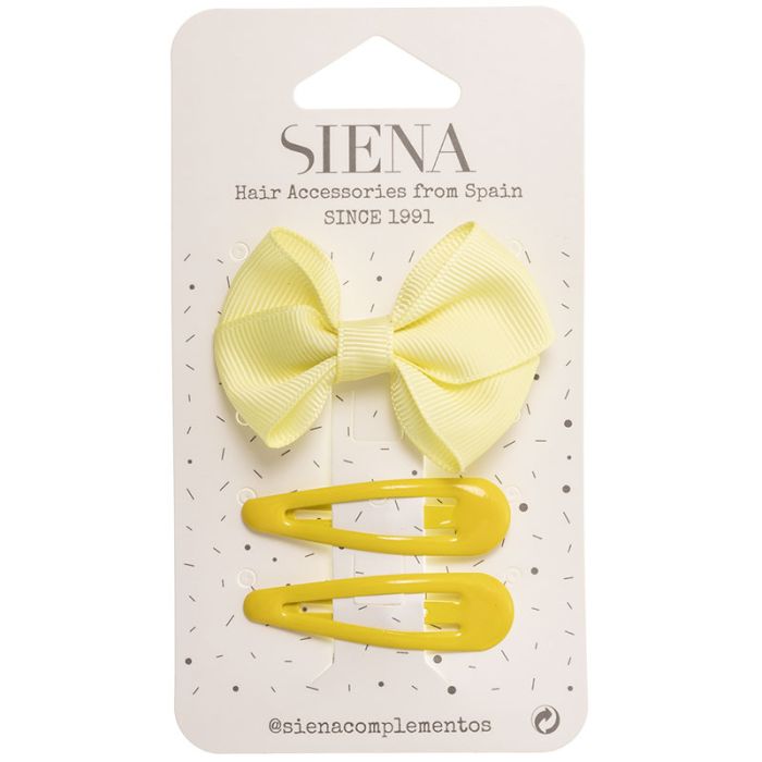 Grosgrain Bow & a pair of snap clips