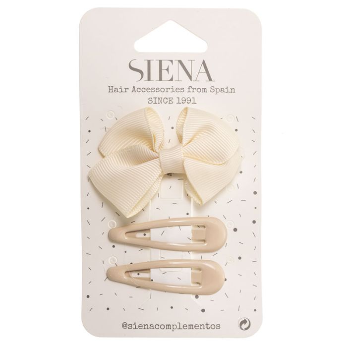 Grosgrain Bow & a pair of snap clips