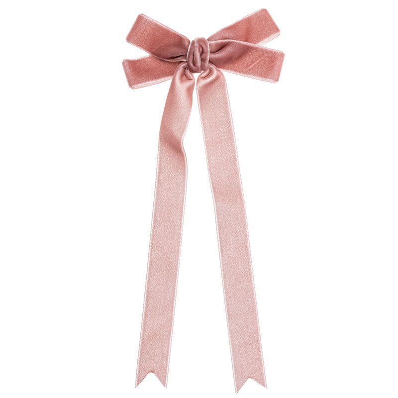 Velvet Ribbon Hair Clip
