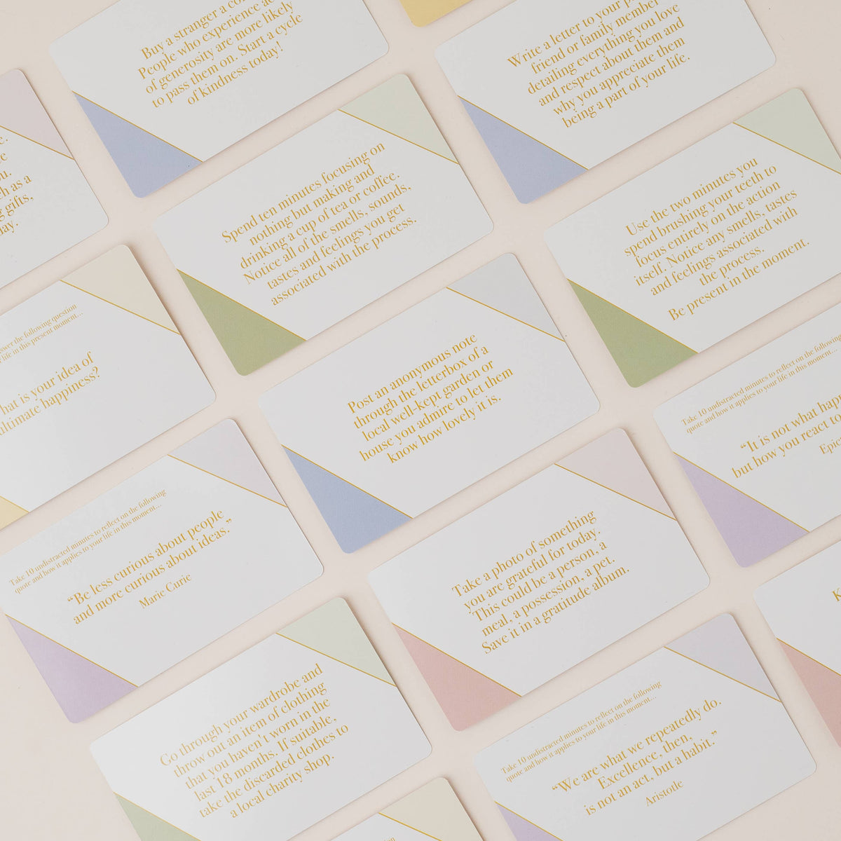 LSW Mind Cards: Daily Mindfulness and Self Care Prompts - Over The Moon