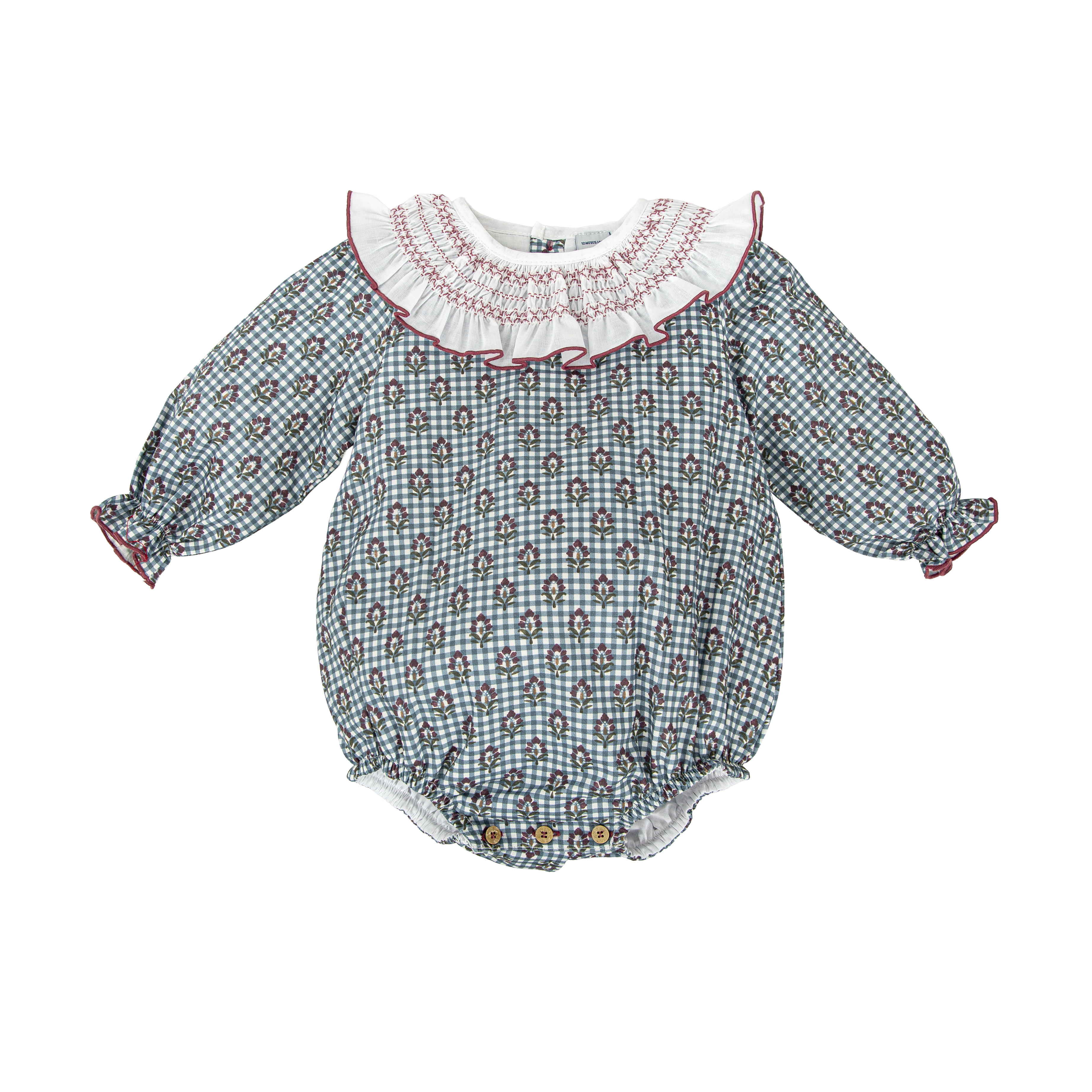 Romper - Lluvia Printed Blue