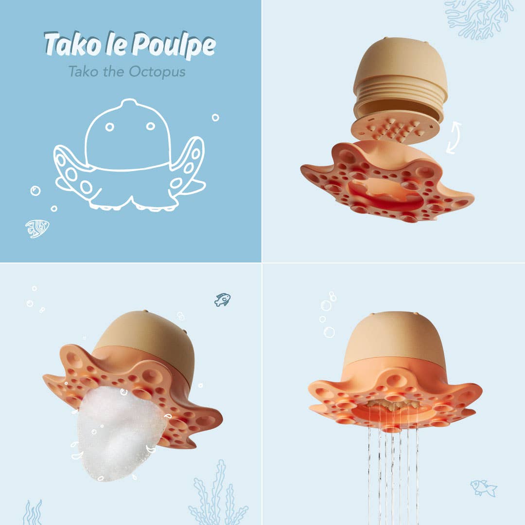 Flot® Tako – Schimmelfreies Badespielzeug – Oktopus