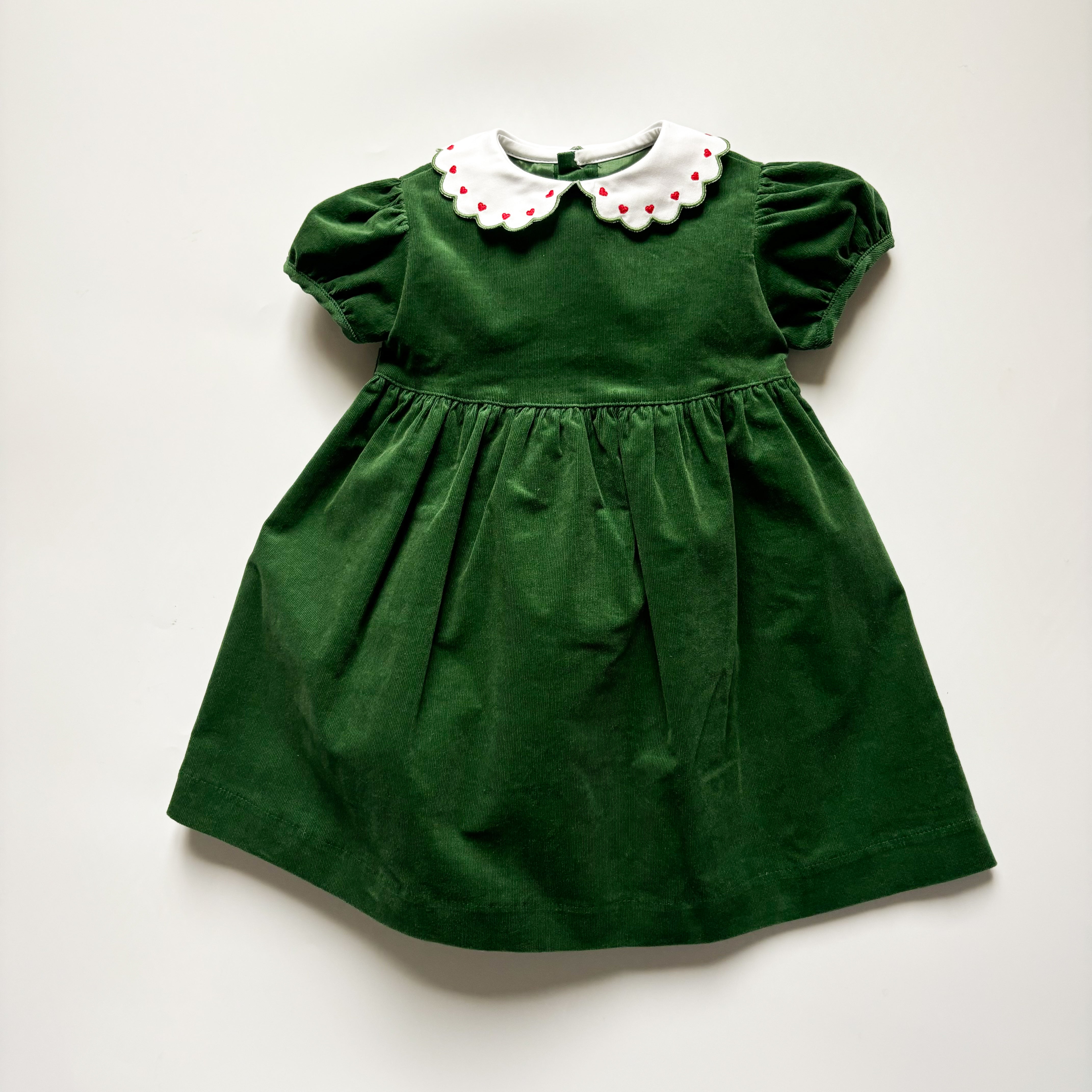 Kleid - Clivietta mit Herzstickerei