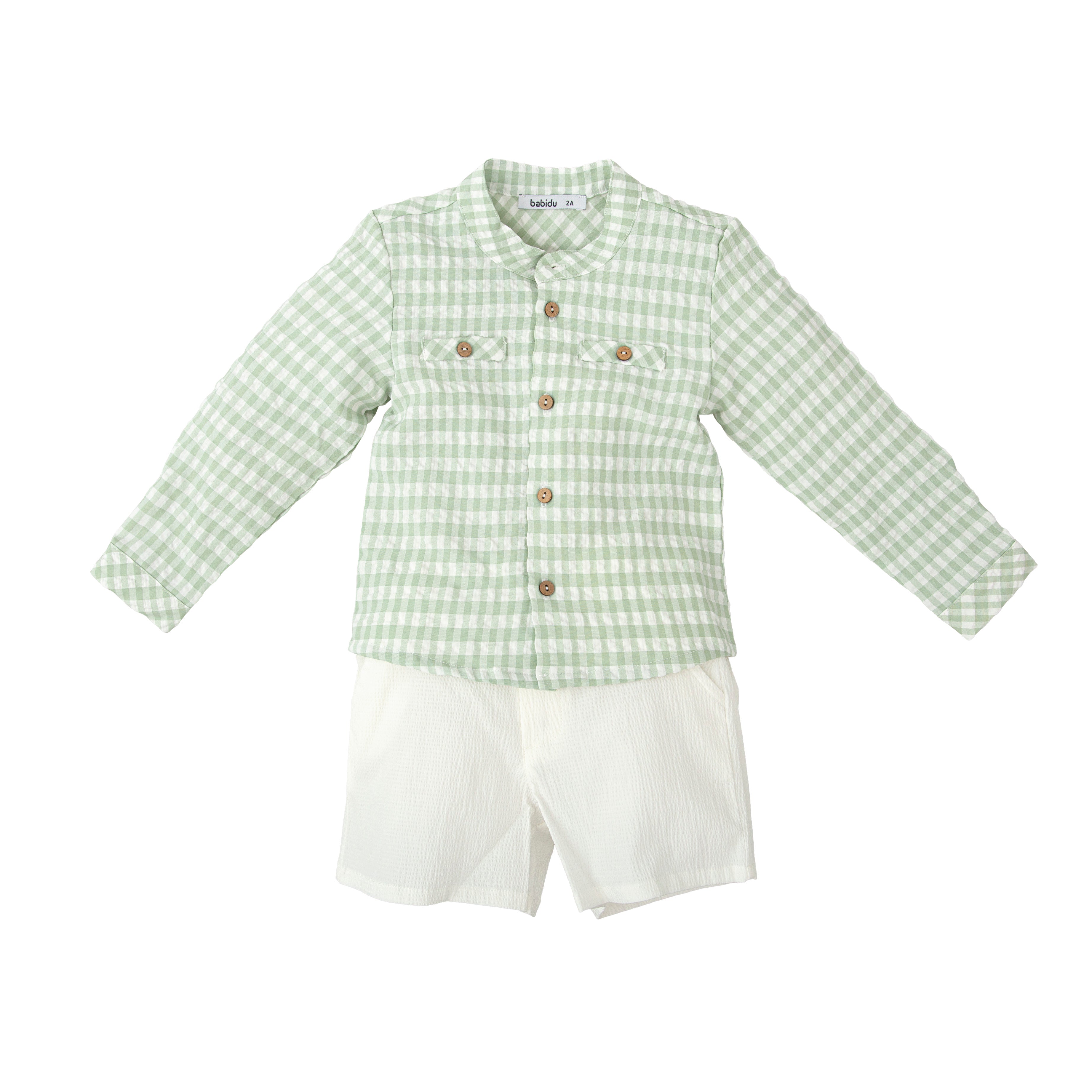 Two - Piece Set - Secreto Shorts & Shirt