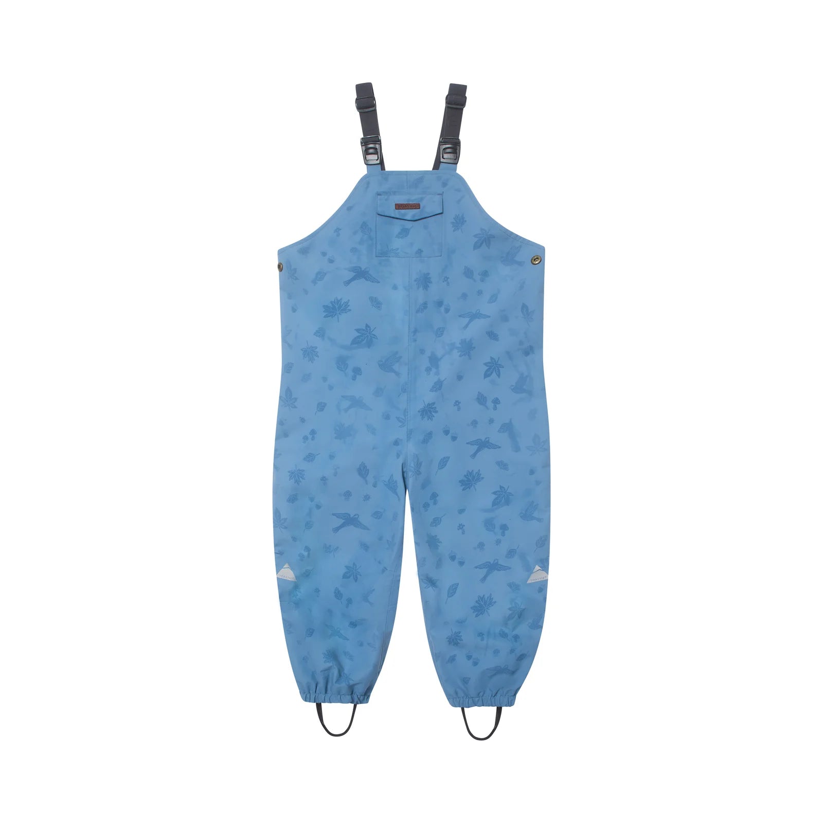 Vollständig wasserdichte Latzhose – Rain Blue Magic