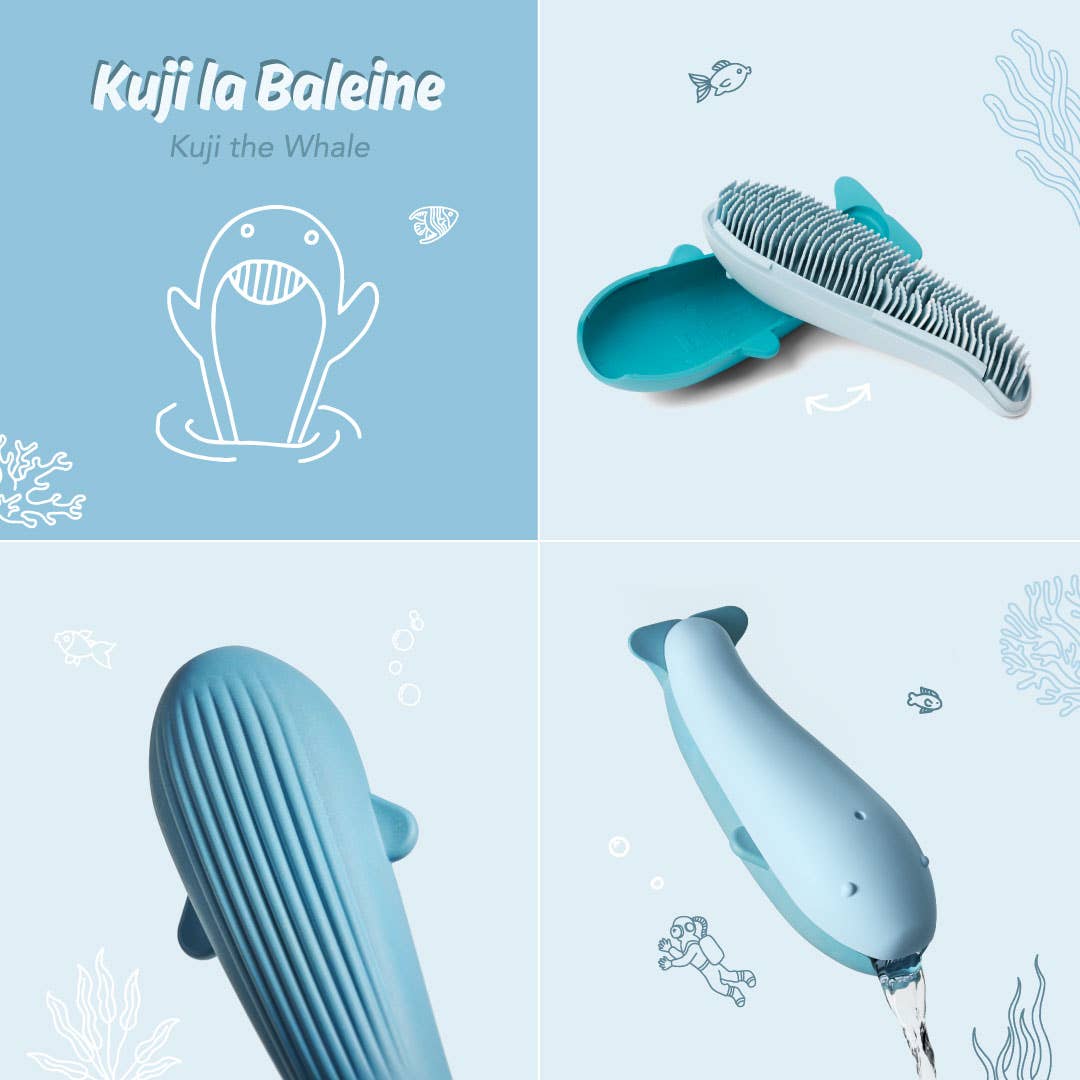 Flot® Kuji – Schimmelfreies Badespielzeug – Wal