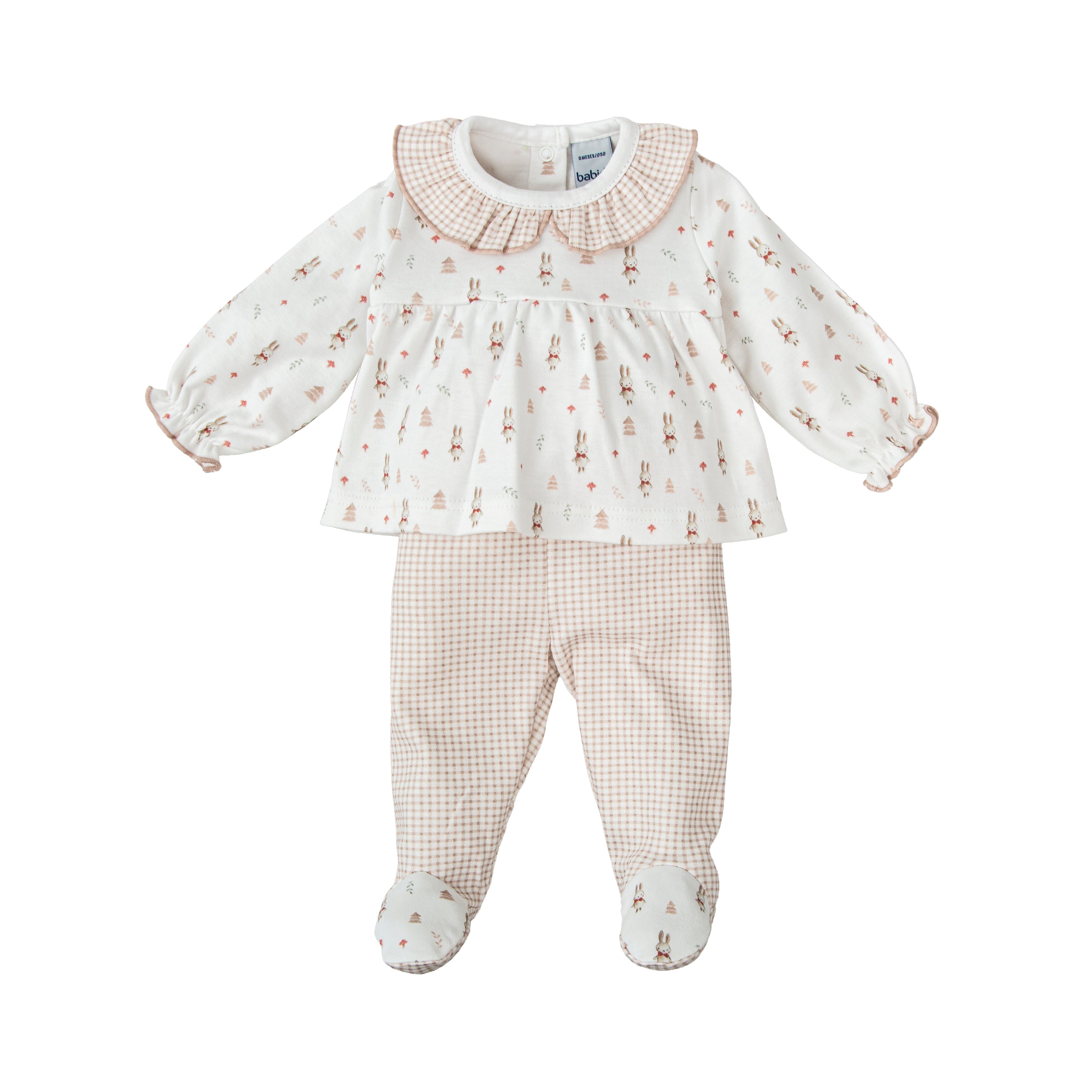 Two Piece Set - Toadstools and Bunnies