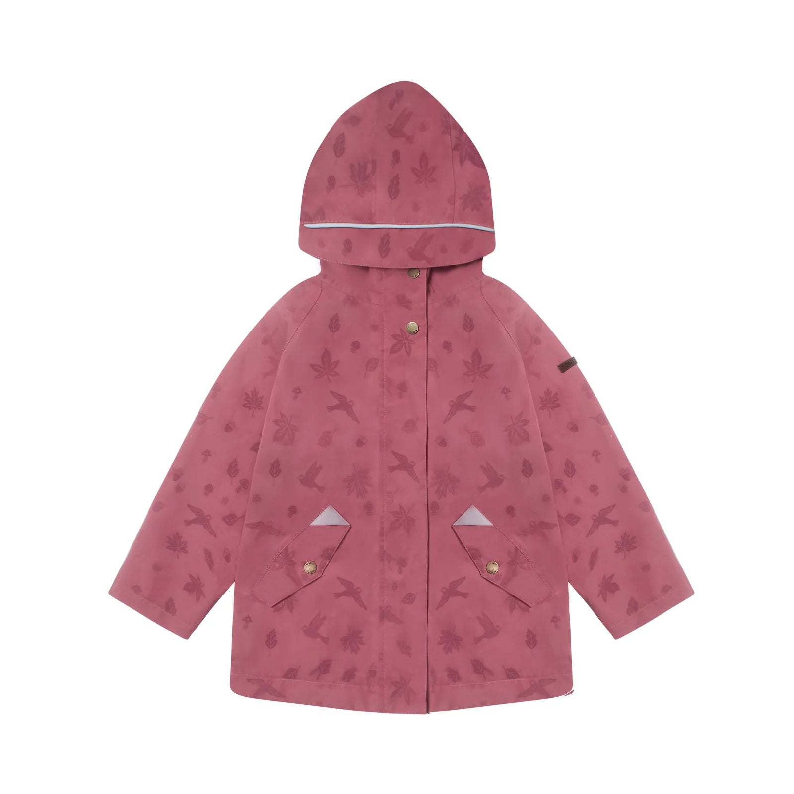 Fully Waterproof Raincoat - Soft Pink Magic