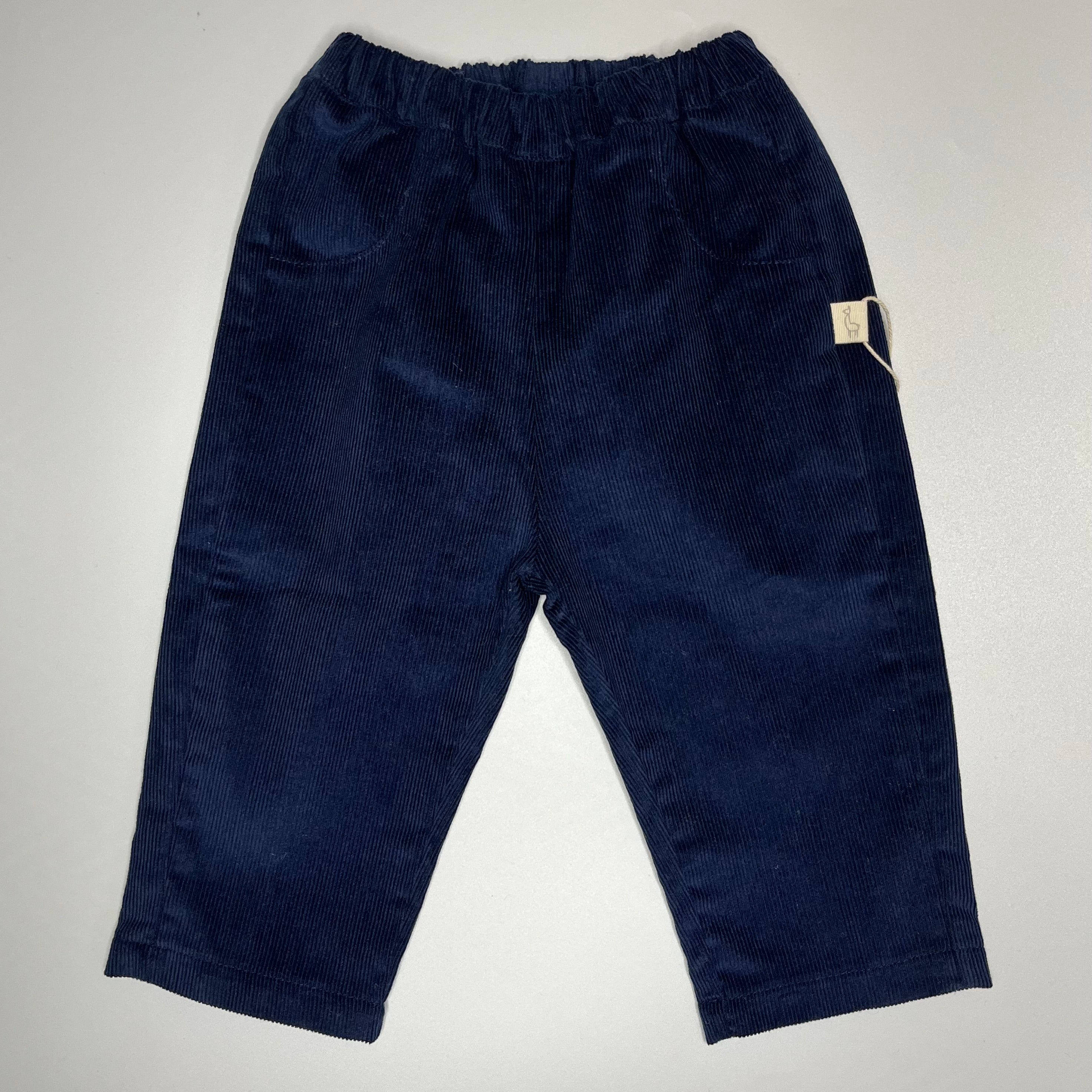 Hose – Marineblau Kord