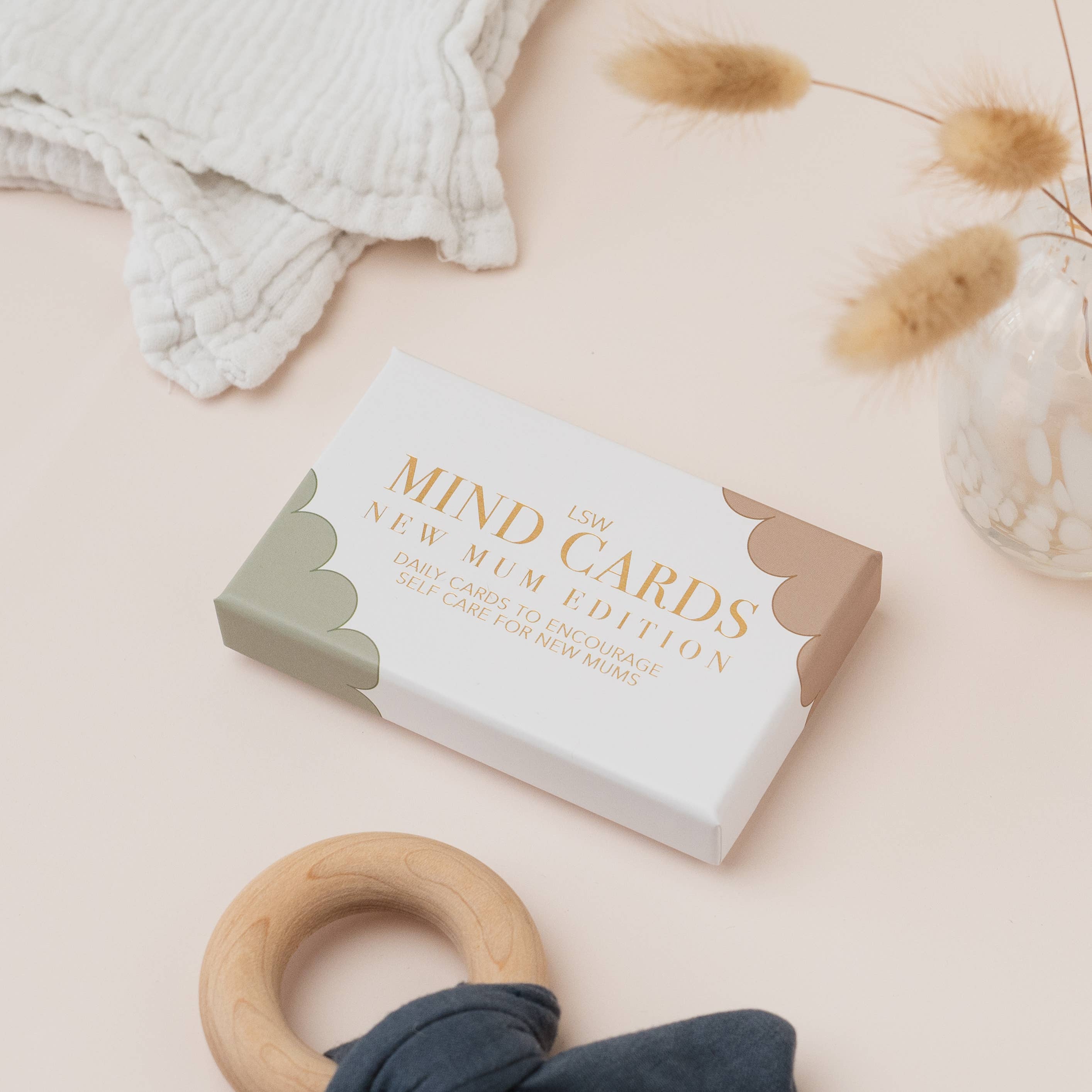 Mind Cards: New Mum Edition | Self care gift for new moms - Over The Moon