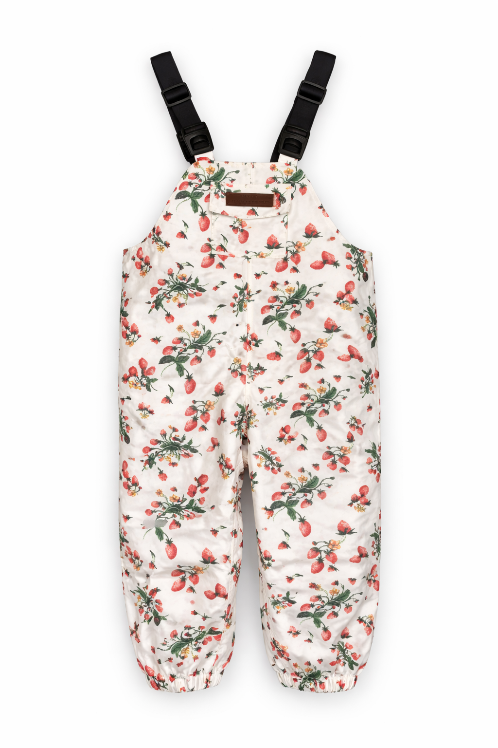 Vollständig wasserdichte Latzhose – Strawberry Fields
