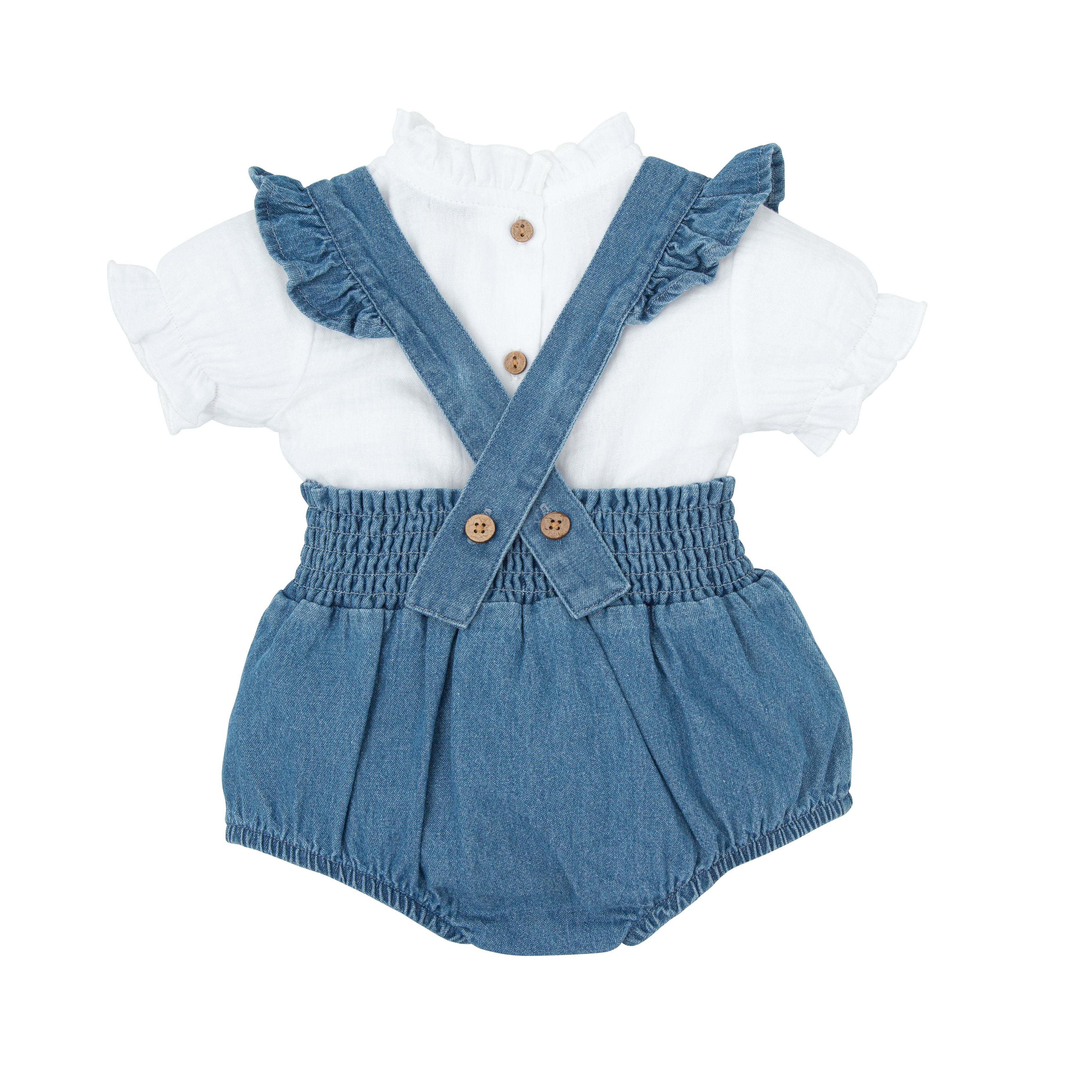 Clavel Jumpsuit + Hemd Set