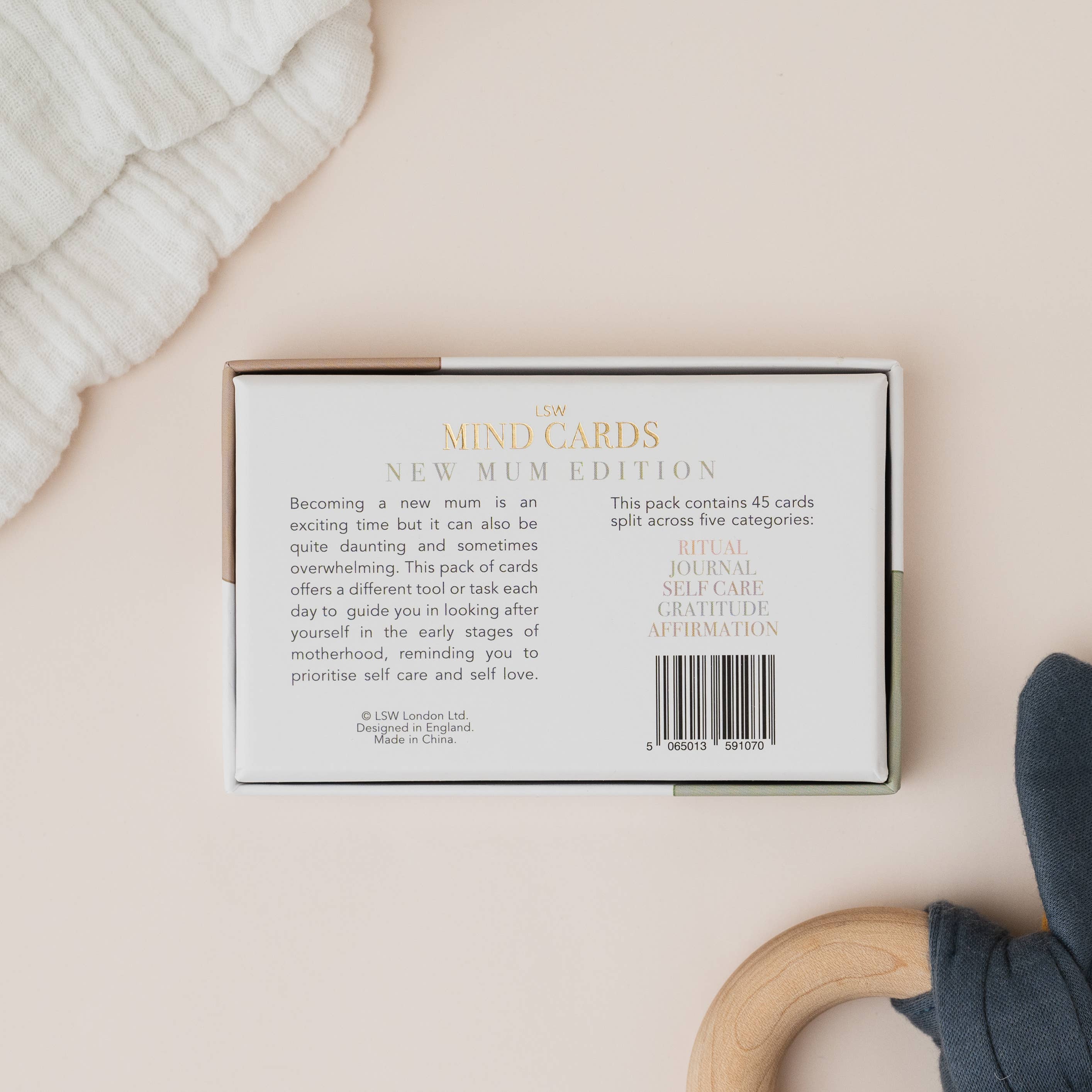 Mind Cards: New Mum Edition | Self care gift for new moms - Over The Moon