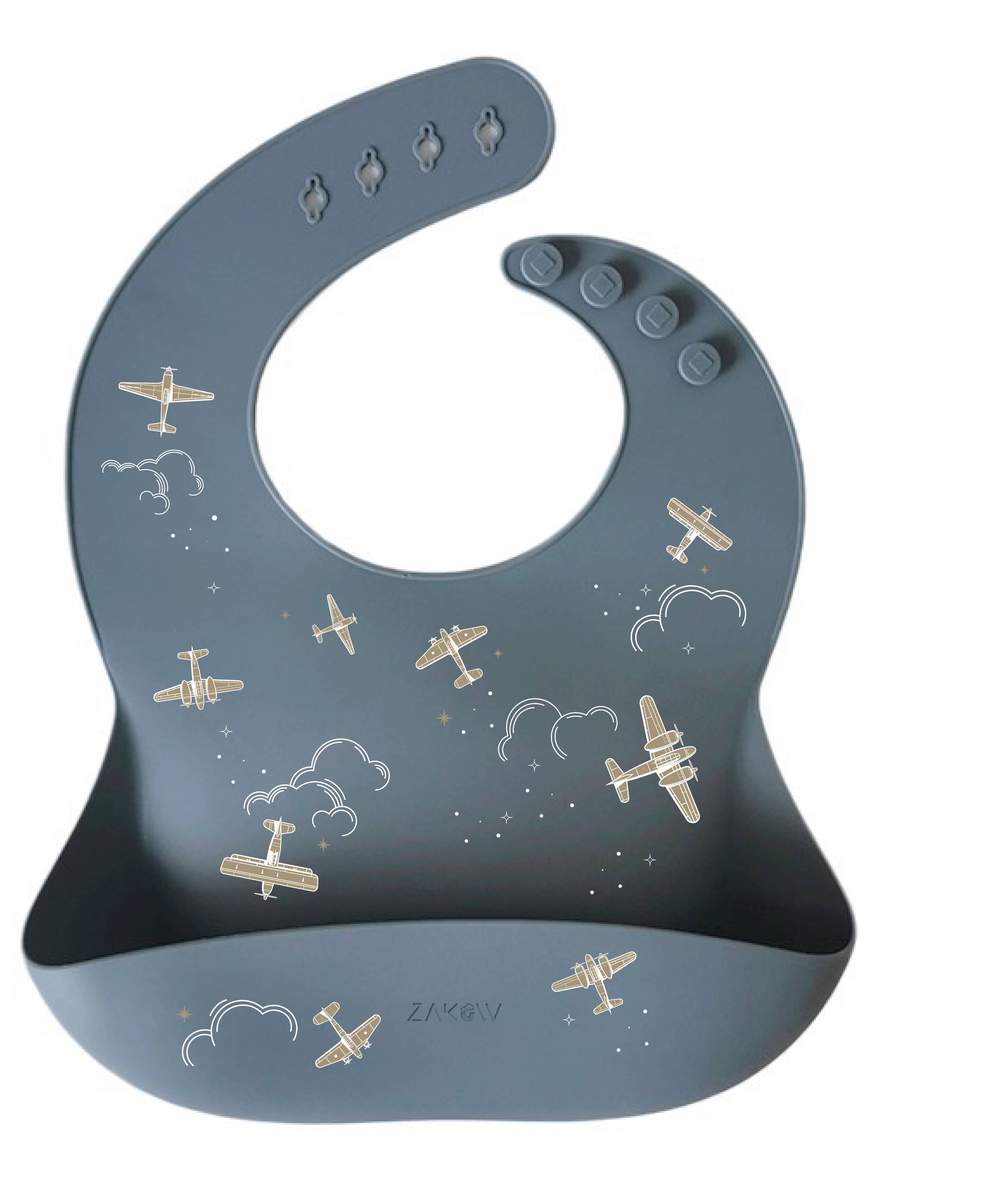 Silicone Bib: Foliage