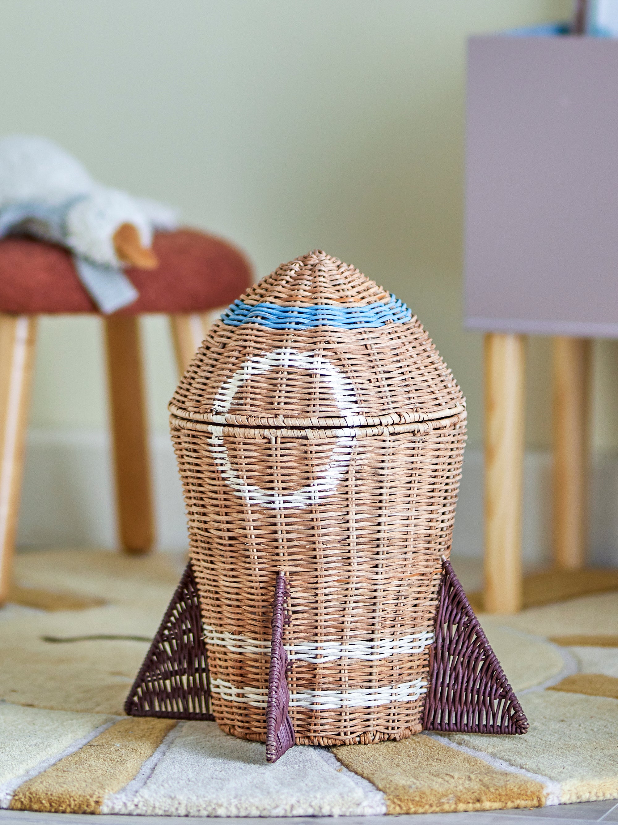 Space Basket with Lid