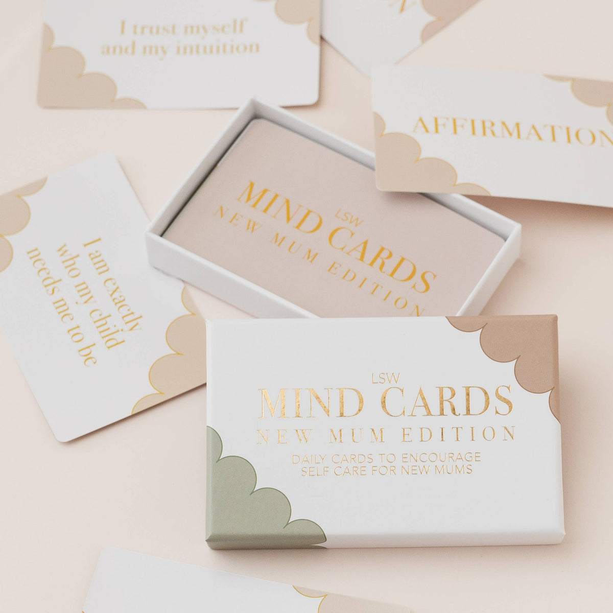 Mind Cards: New Mum Edition | Self care gift for new moms - Over The Moon