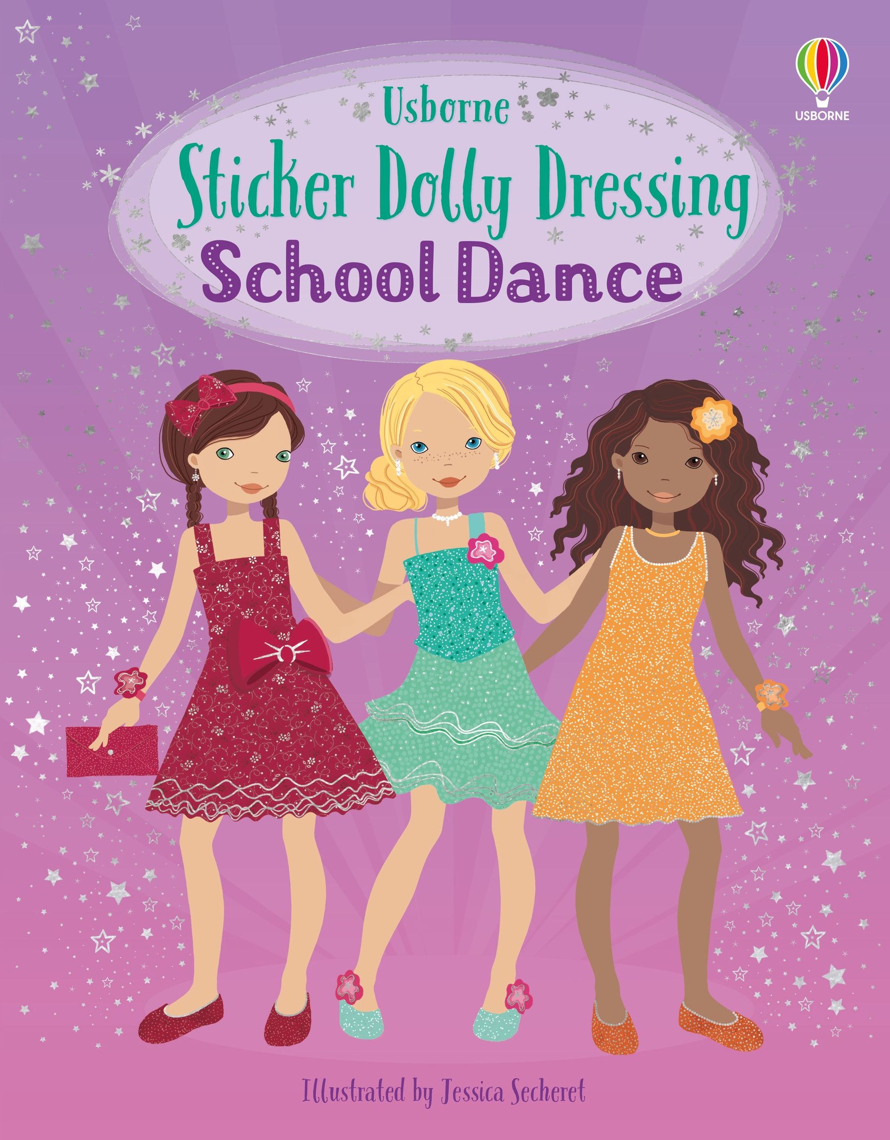 Sticker Dolly Dressing Schulball