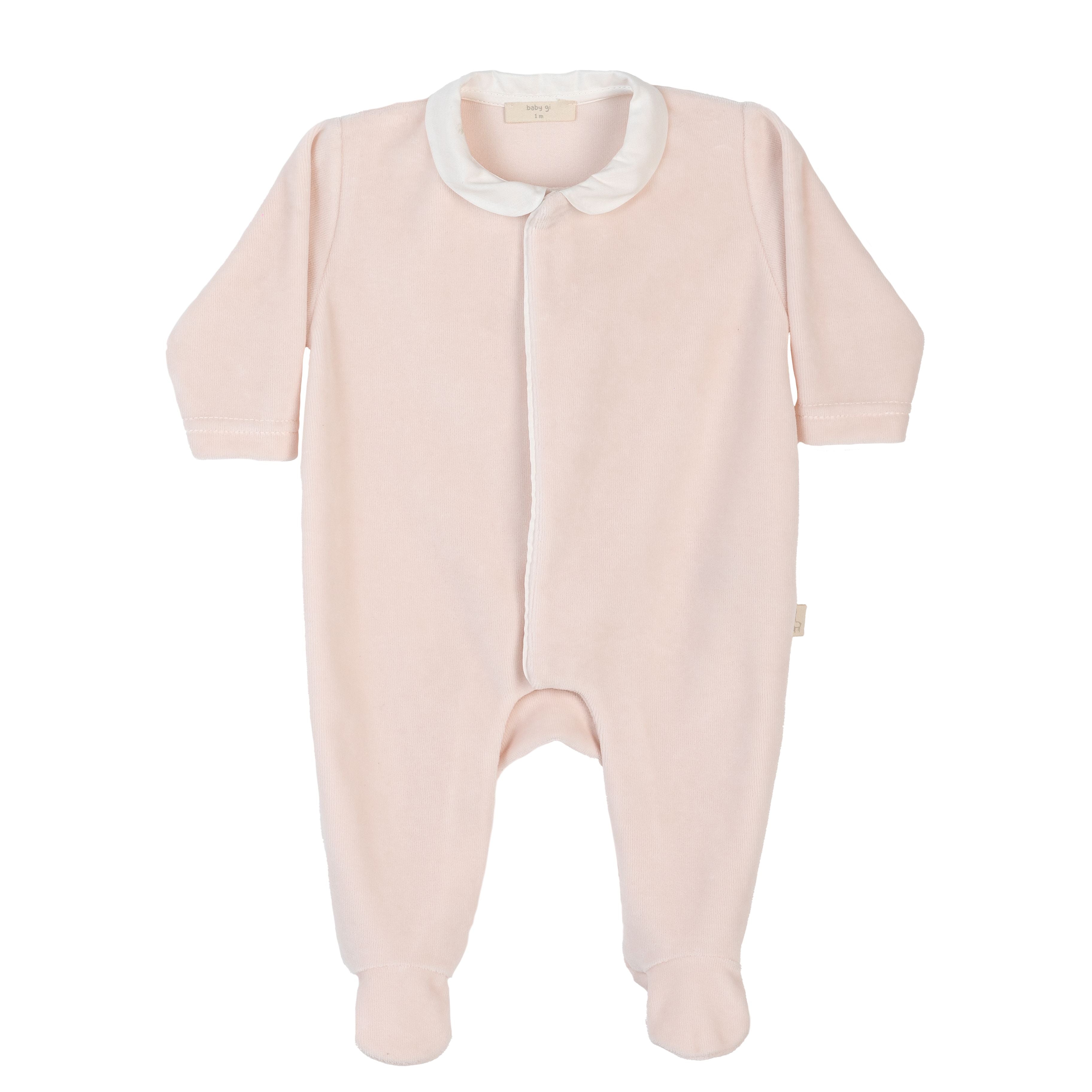 Babygrow - Angel Wings Peach Pink Velour