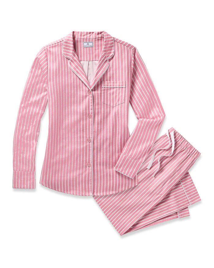 Damen-Pyjama – Twill „Love Lines“