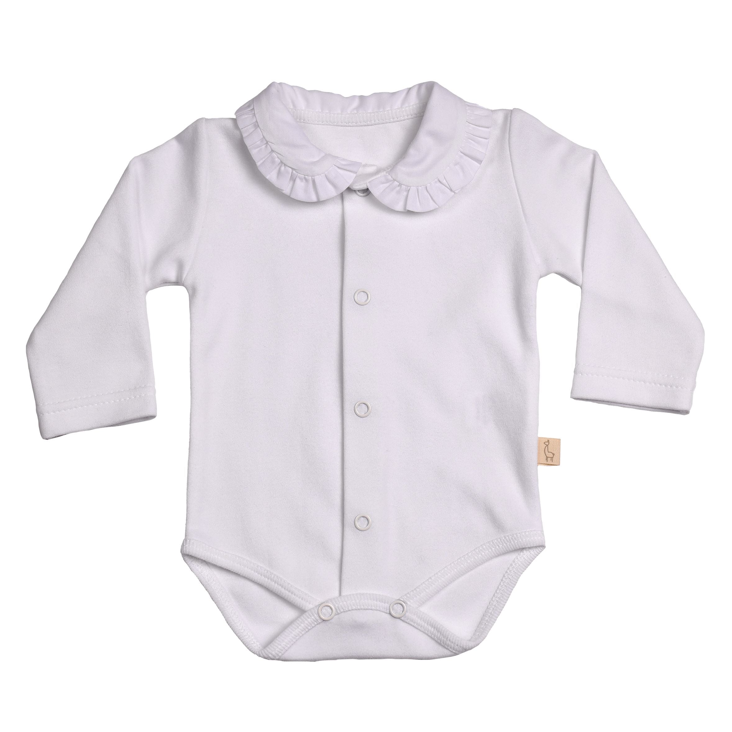 Bodysuit- Frilly Collar - Baby Gi