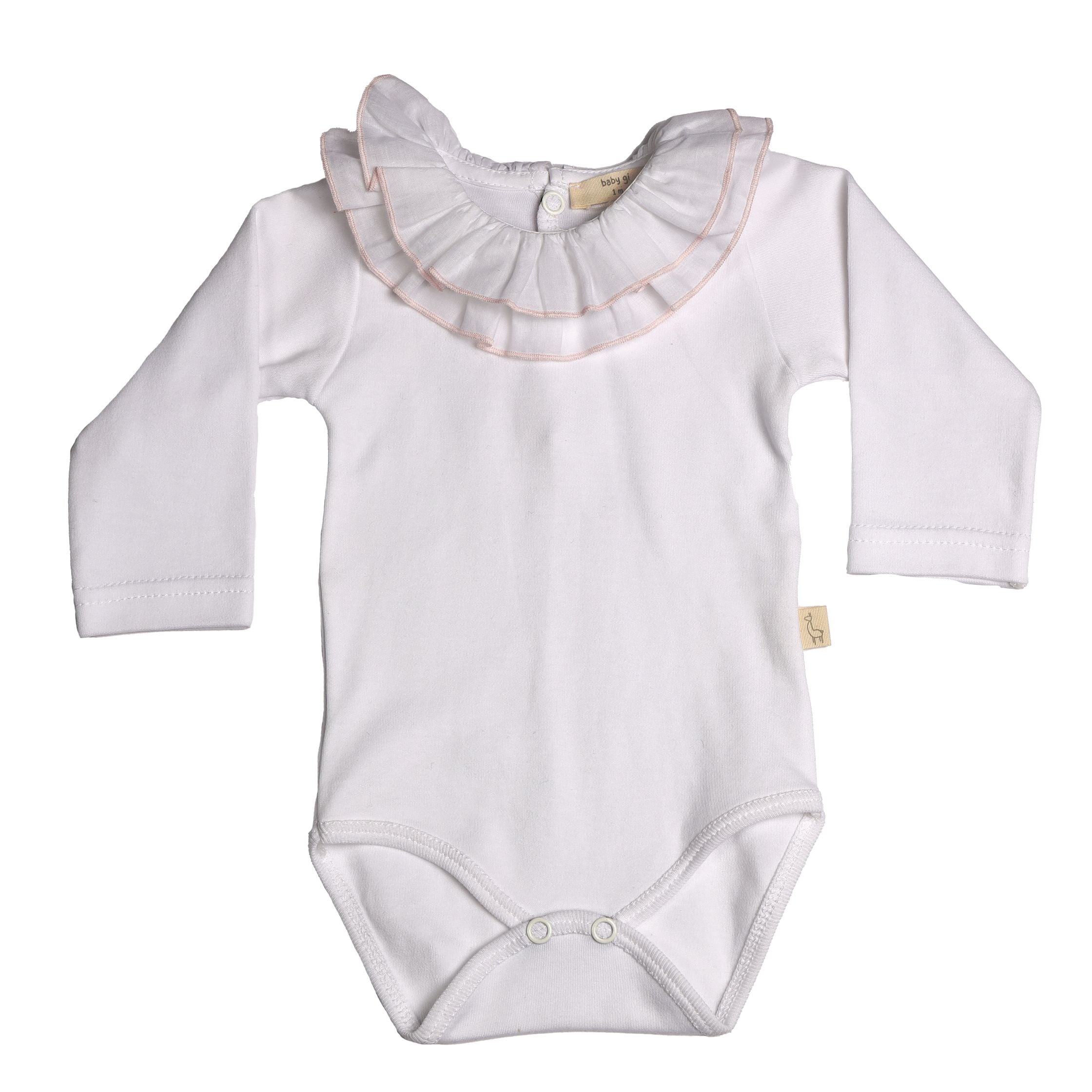 Bodysuit - Ruffled Collar - Baby Gi