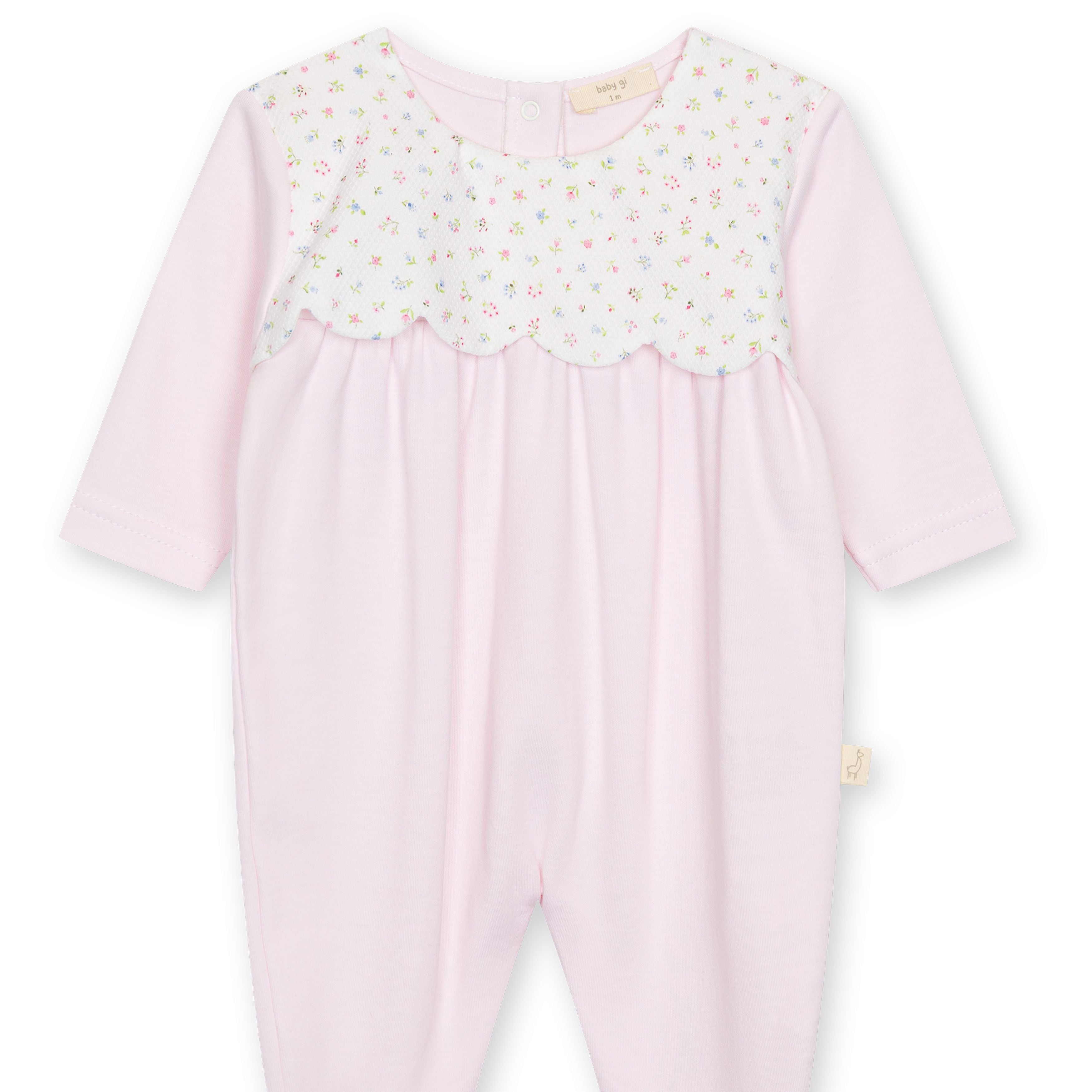 Baby-Strampler – Latz „In Bloom“