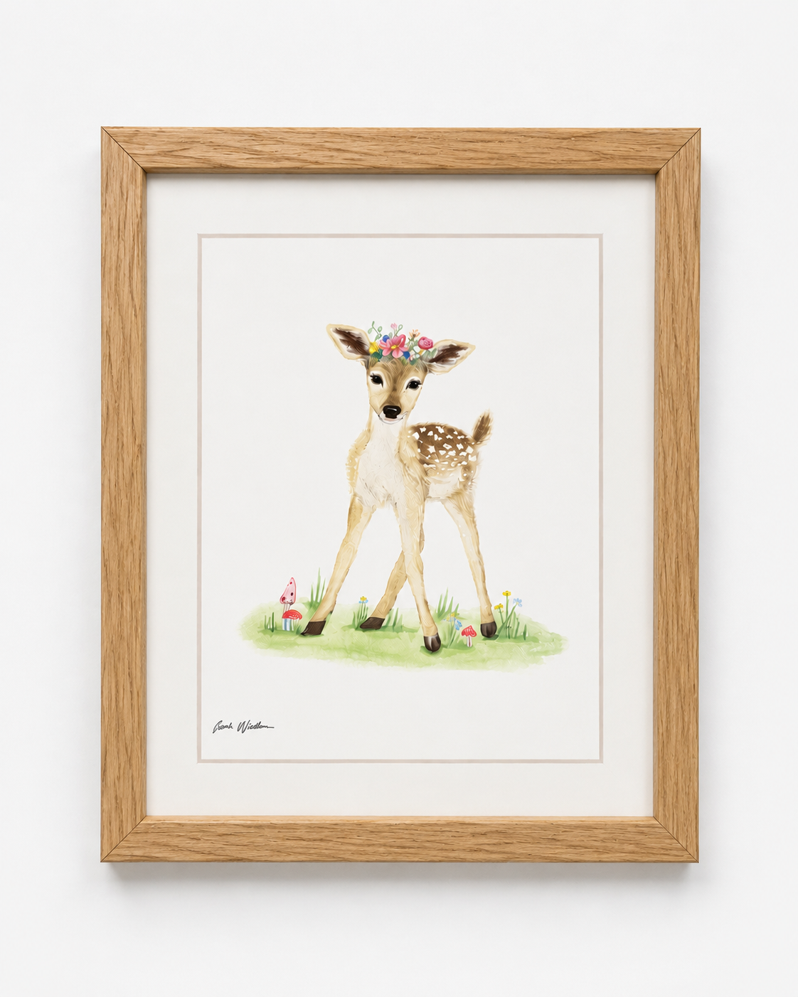 Baby Deer - Oak