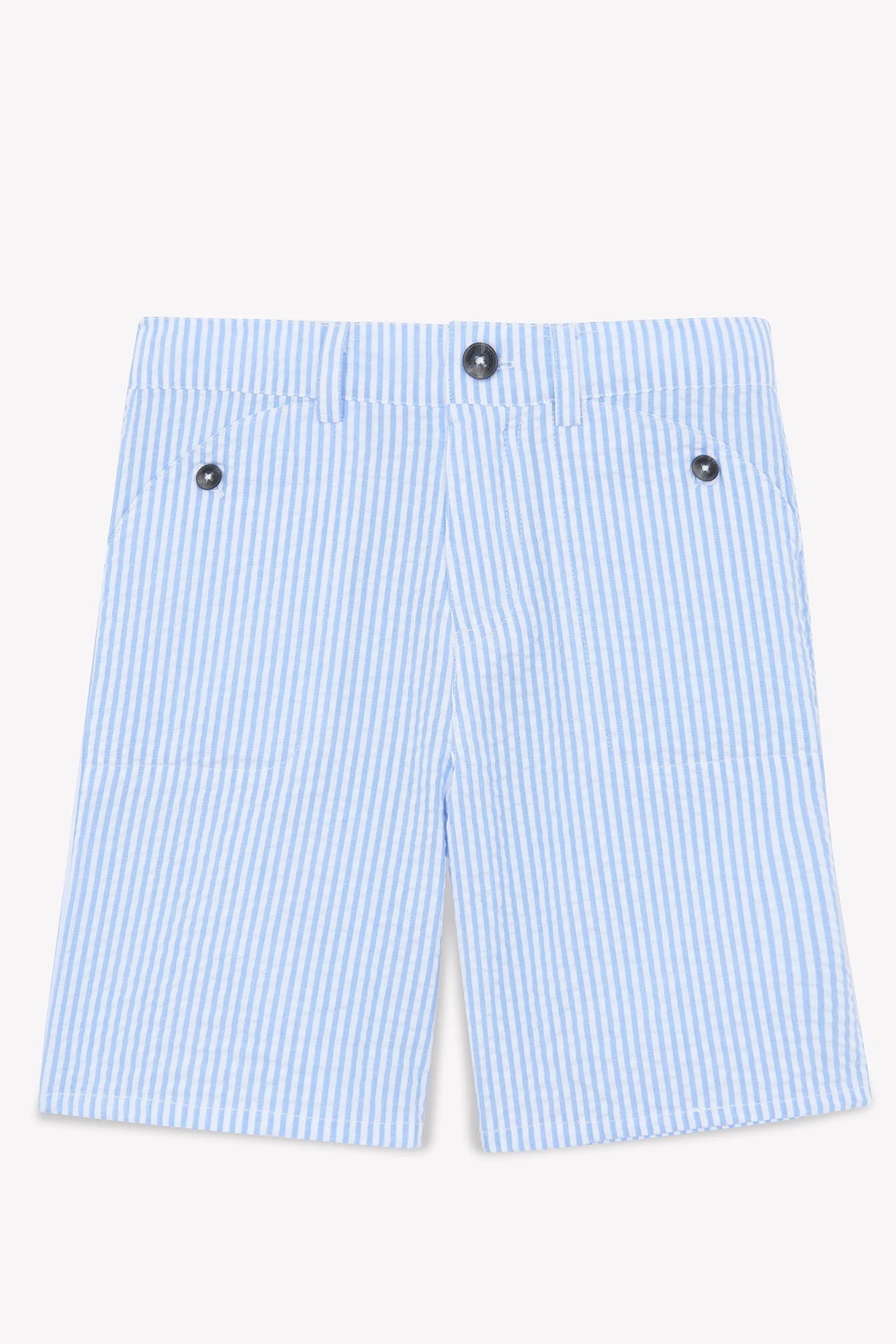 Shorts – Wolkenblau Leinen