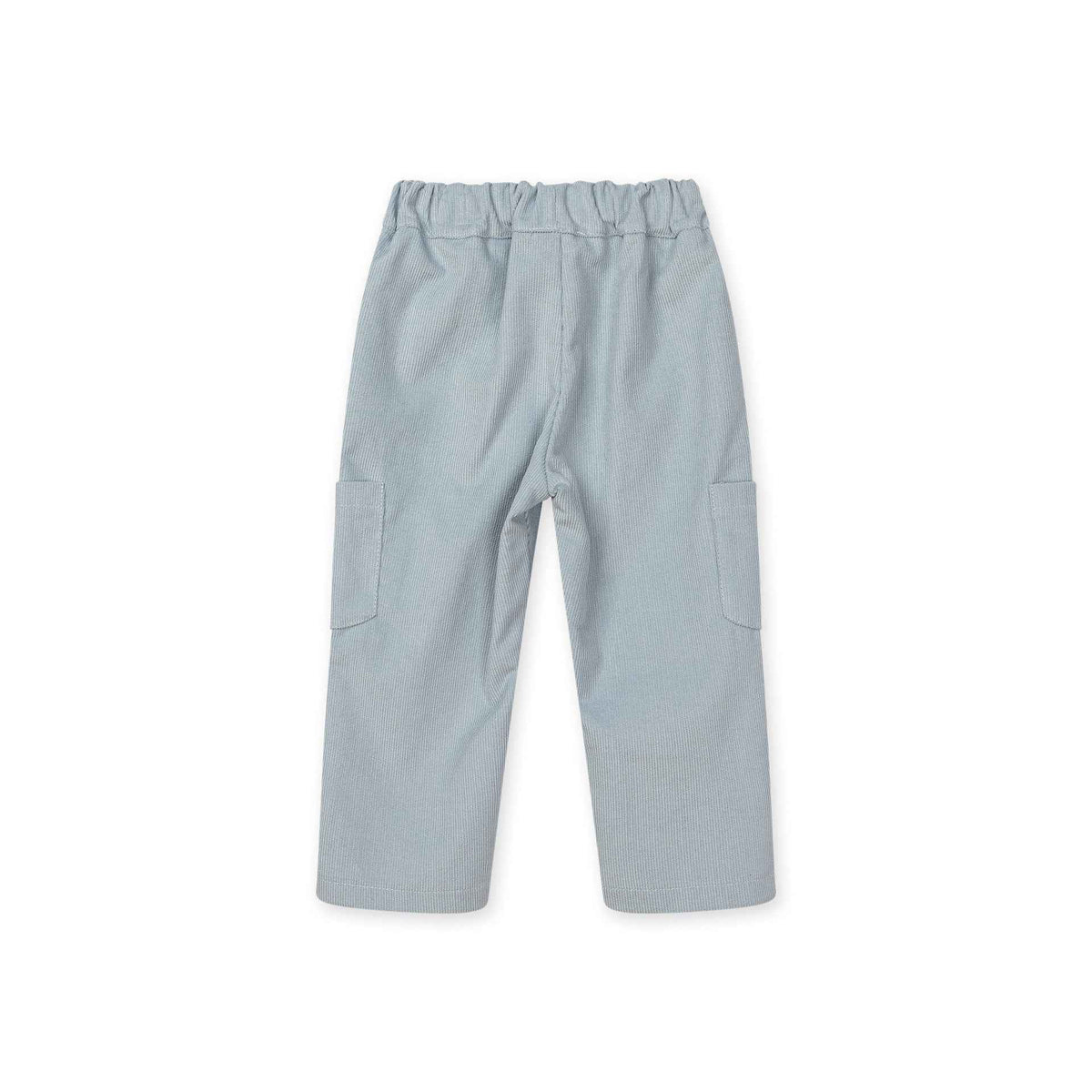 Trousers - Pale Blue Corduroy with Side Pockets