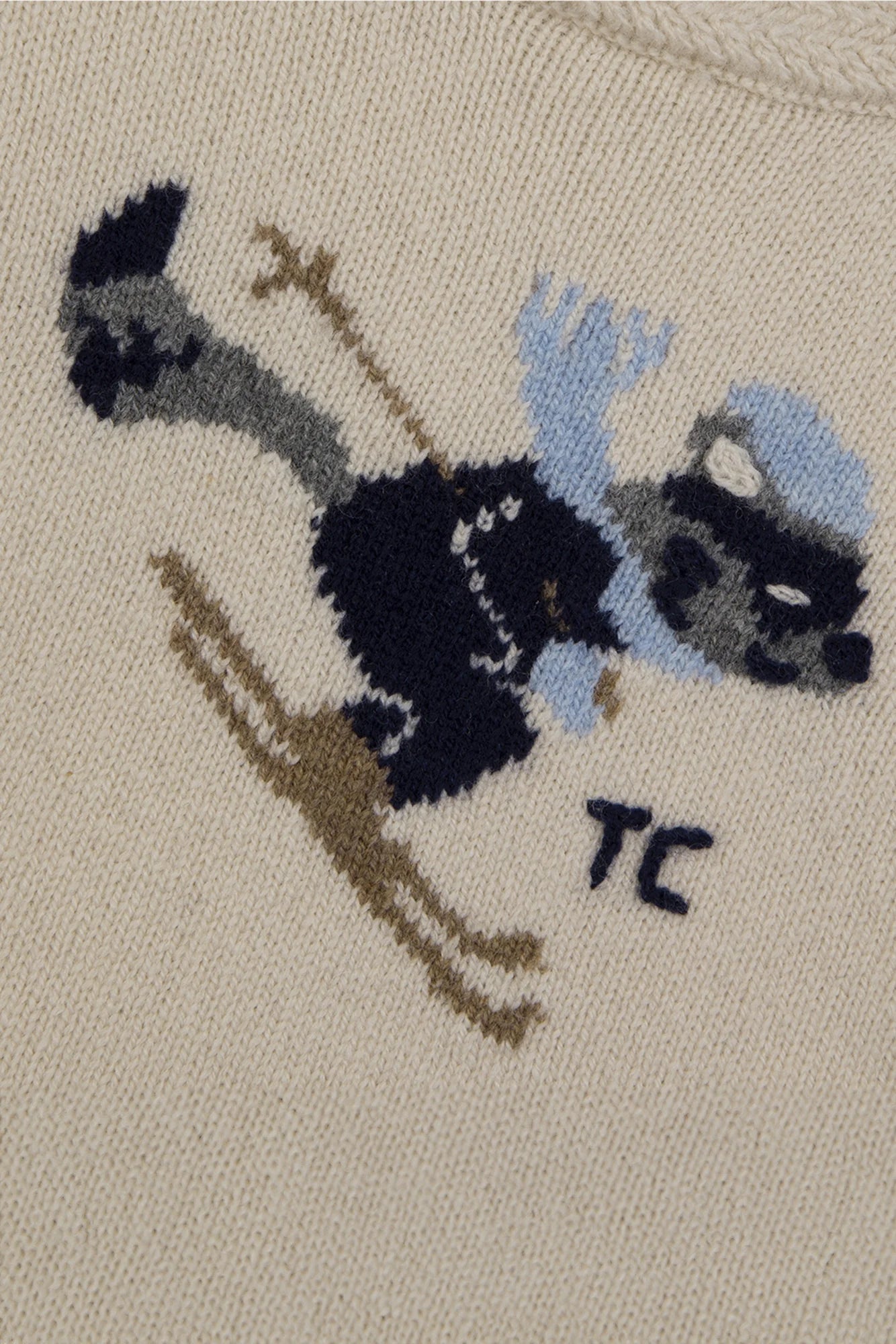 Jumper - Beige Skier