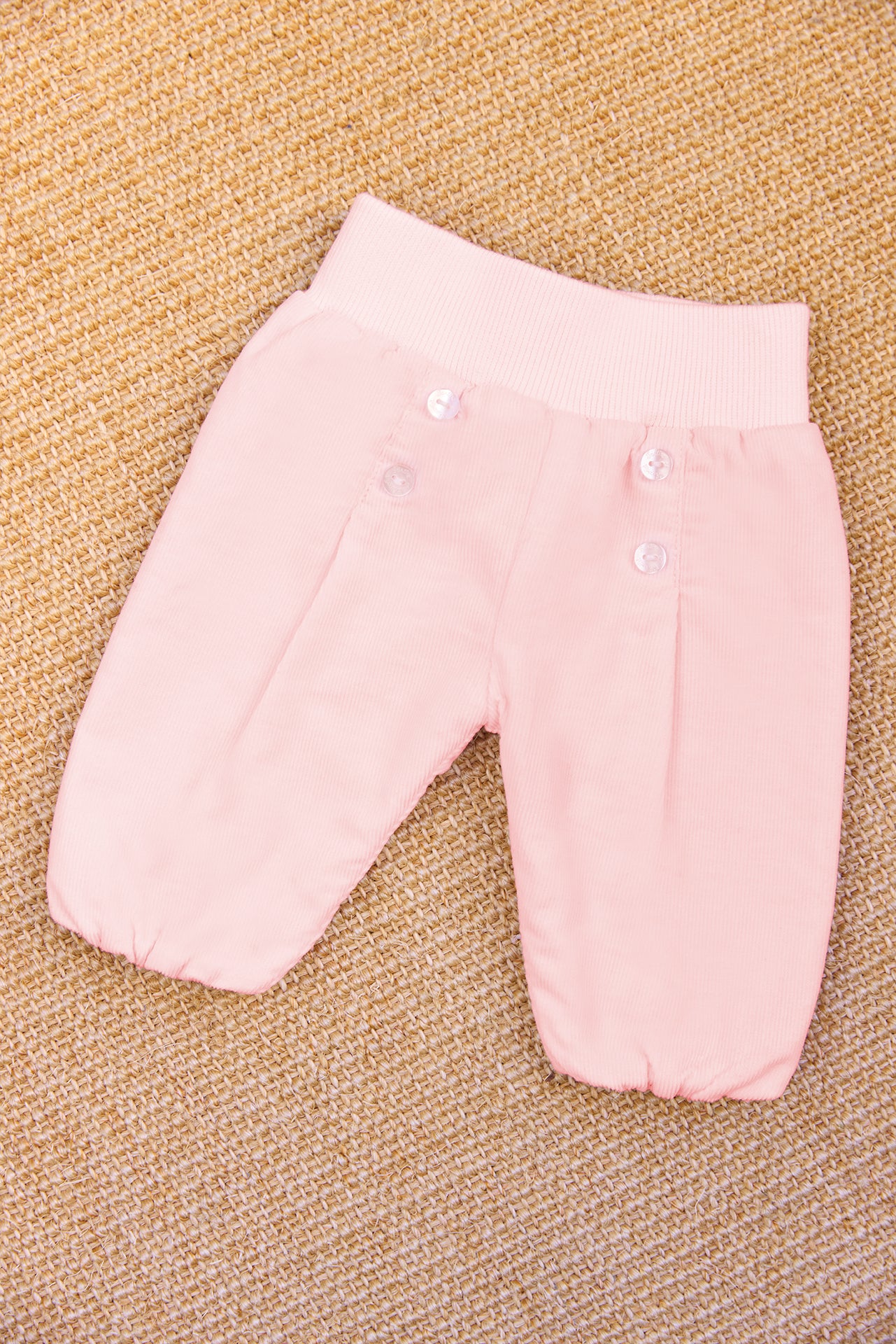 Hose – Baumwoll-Cord Rose