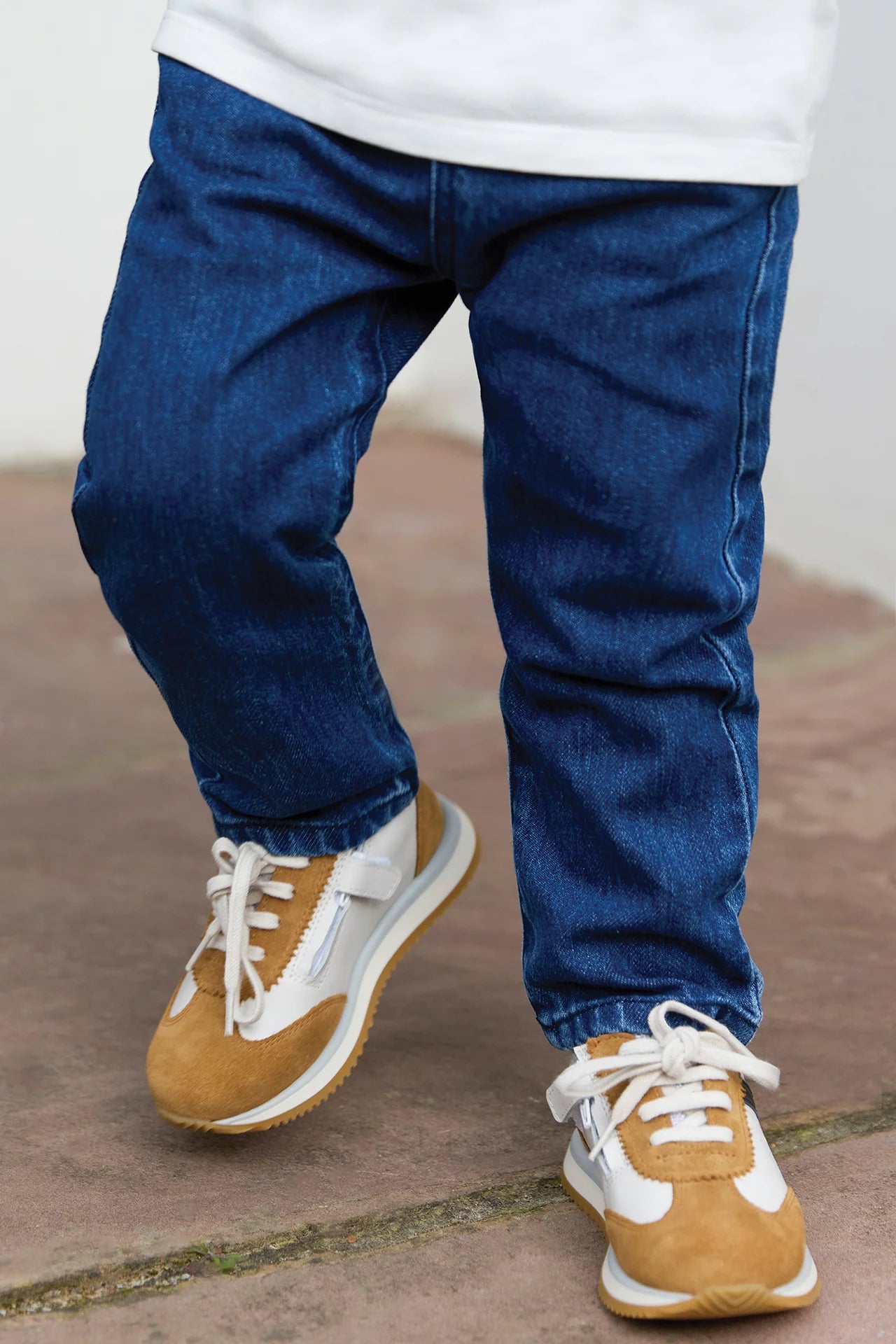 Jeans - Marineblau Denim Stretch