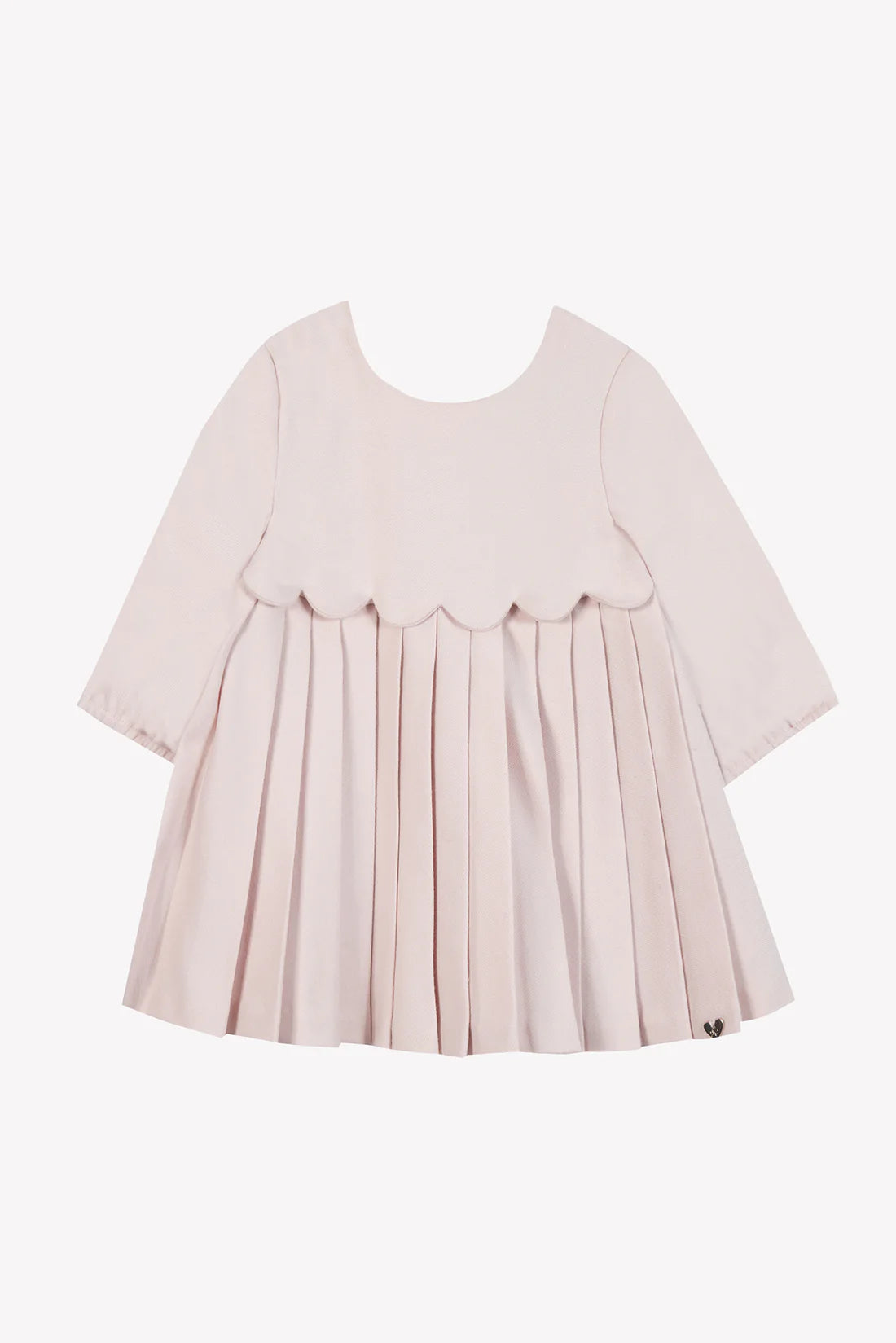 Kleid – Hellrosa plissiert & Body