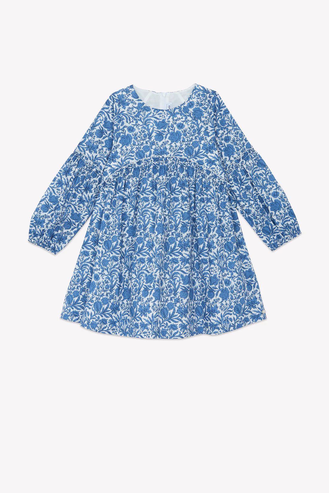 Dress- Blue Floral Print