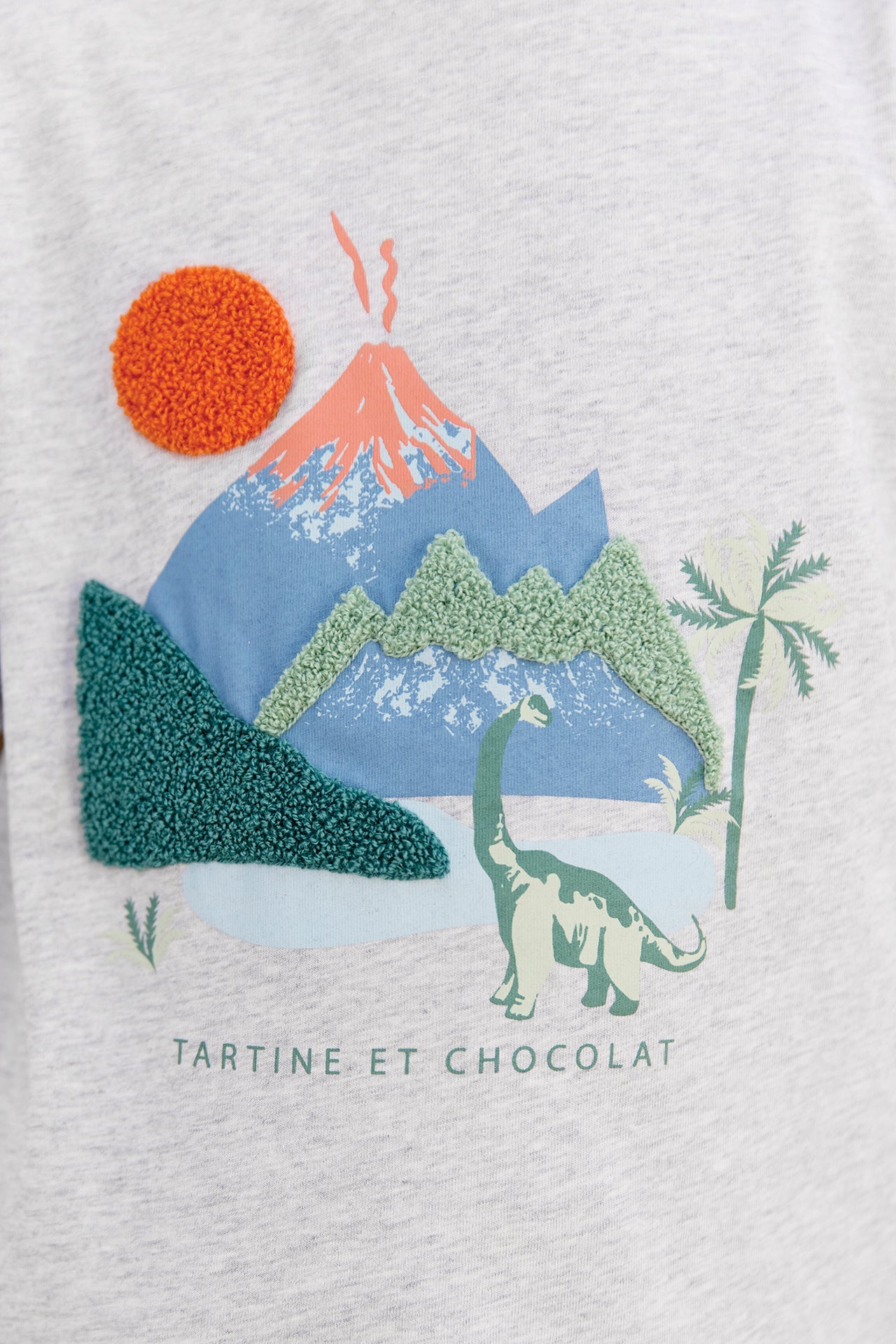 T-Shirt - Heather Grey Explorer Illustration