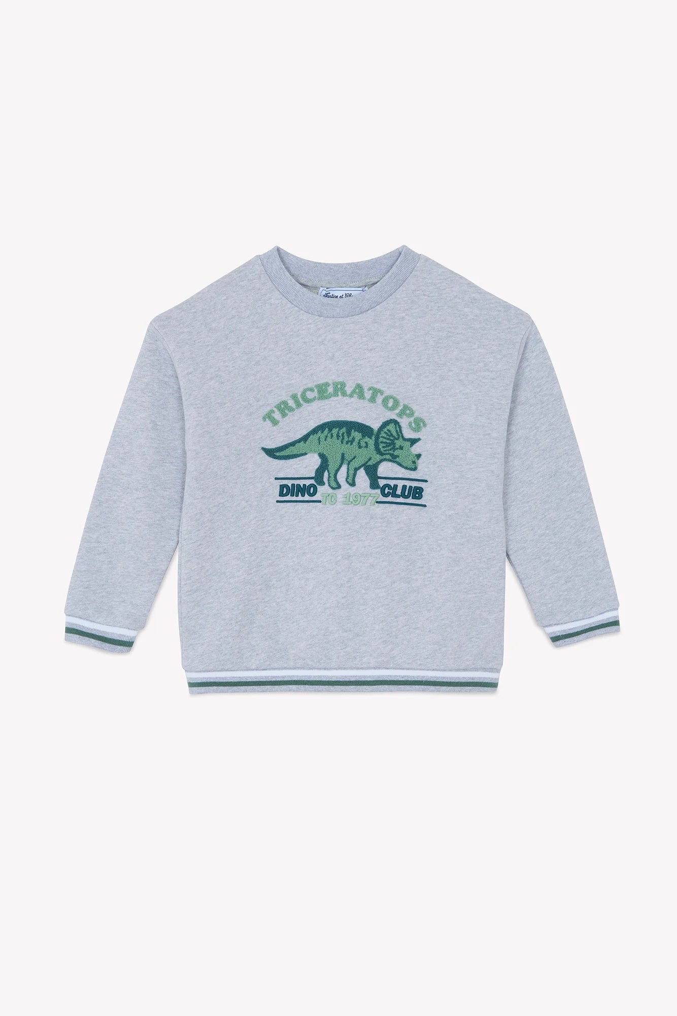 Sweatshirt - Heather Grey Dino Club