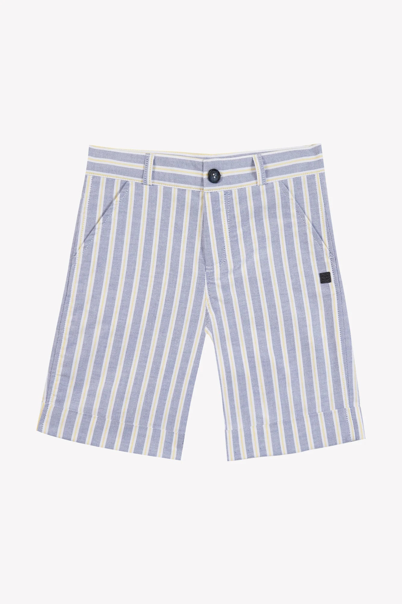 Shorts – Horizontblaue Streifen