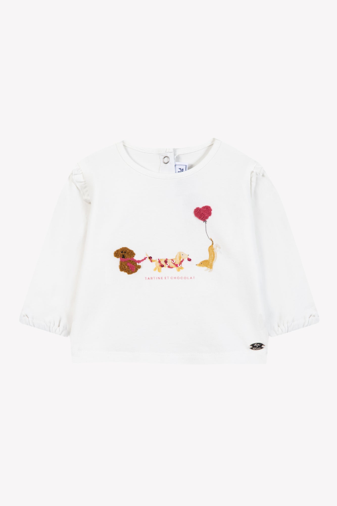 T-Shirt - Baby Paris, My Love Mother-of-pearl / 12M
