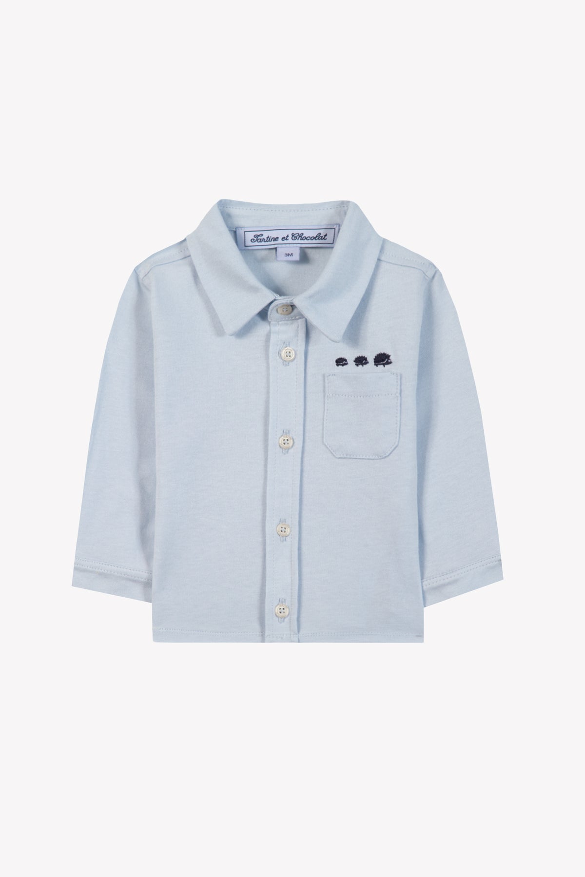 Shirt - Baby Petit Dandy Sky / 2Y