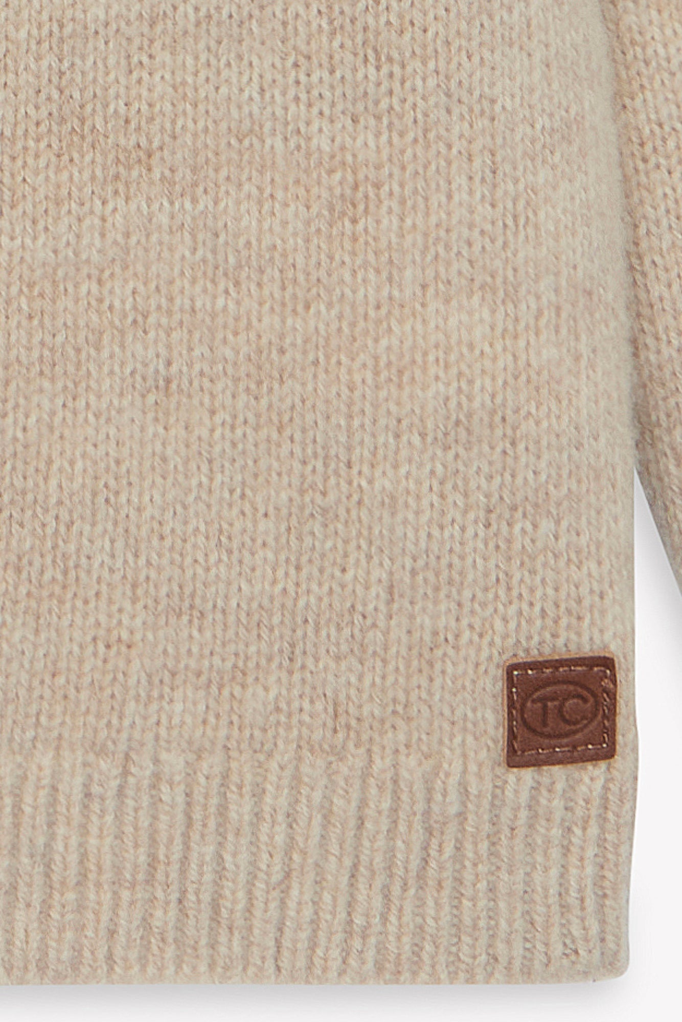 Pull - Petit Knight Mottled sand / 5Y