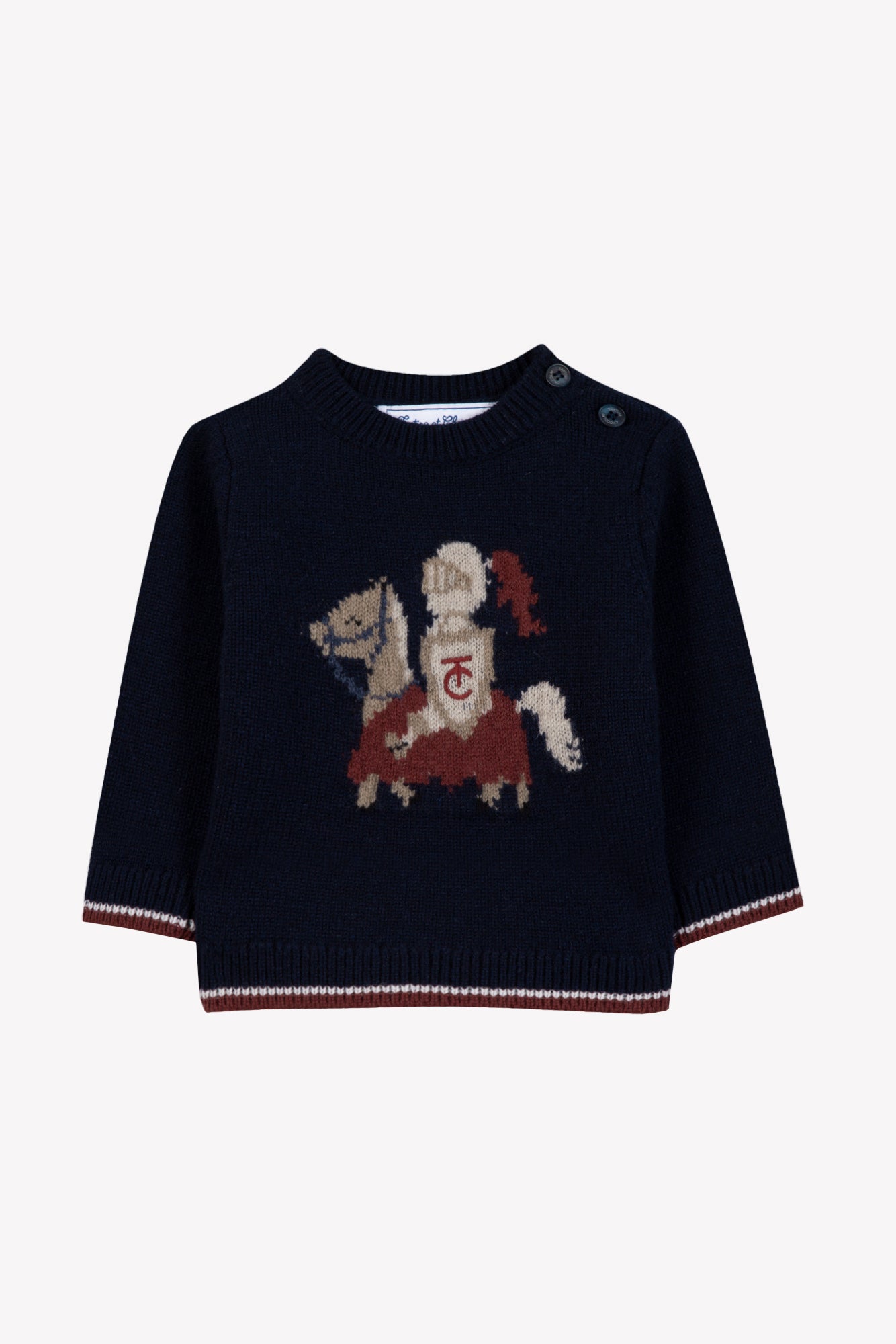 Sweater - Baby Petit Knight Marine Marine / 6M
