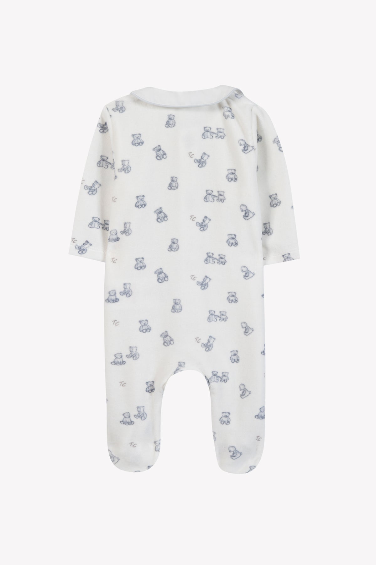 Babygrows - Boy's Layette Mother-of-pearl / 1M