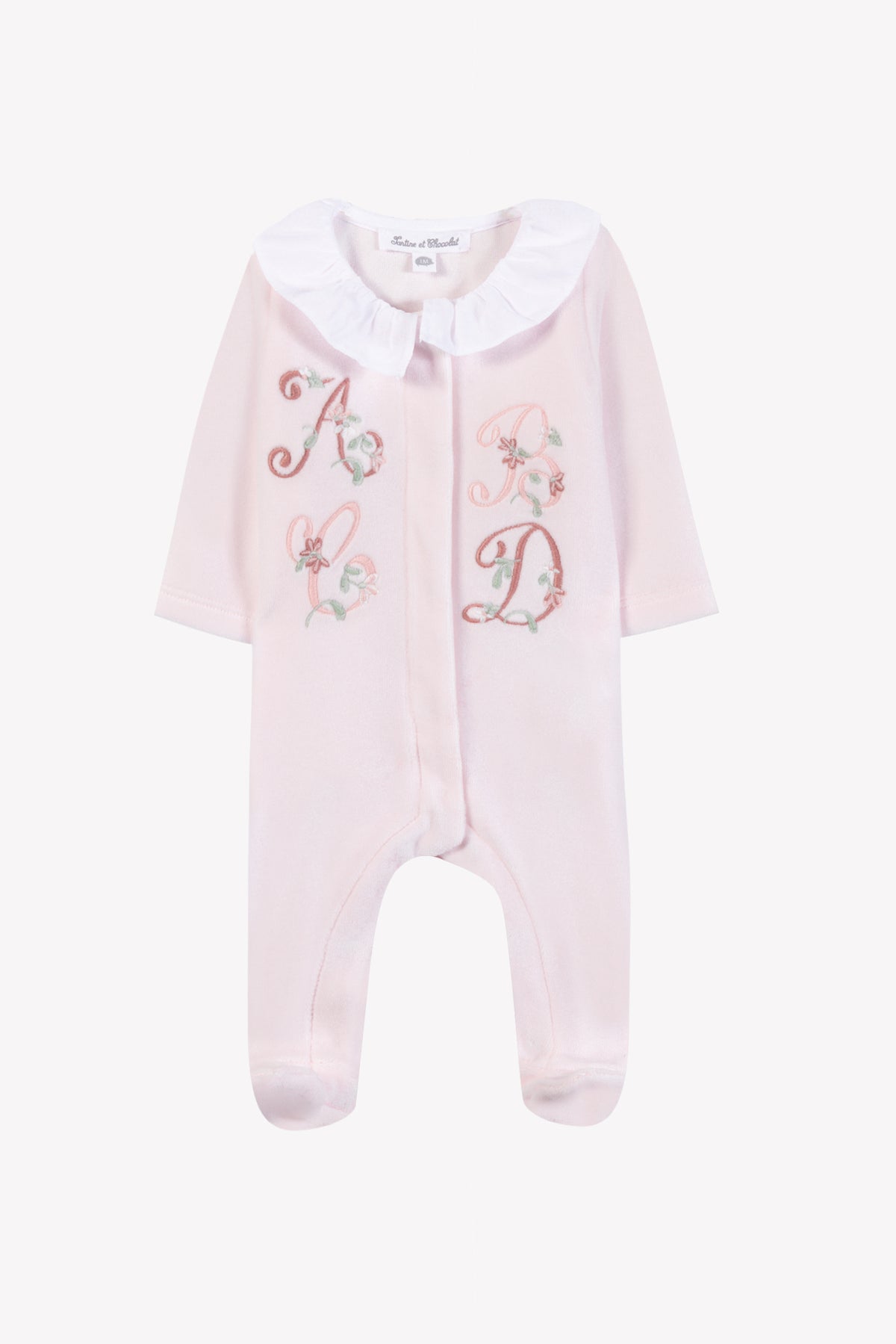 Babygrows - Baby Nights Pale pink / 3M