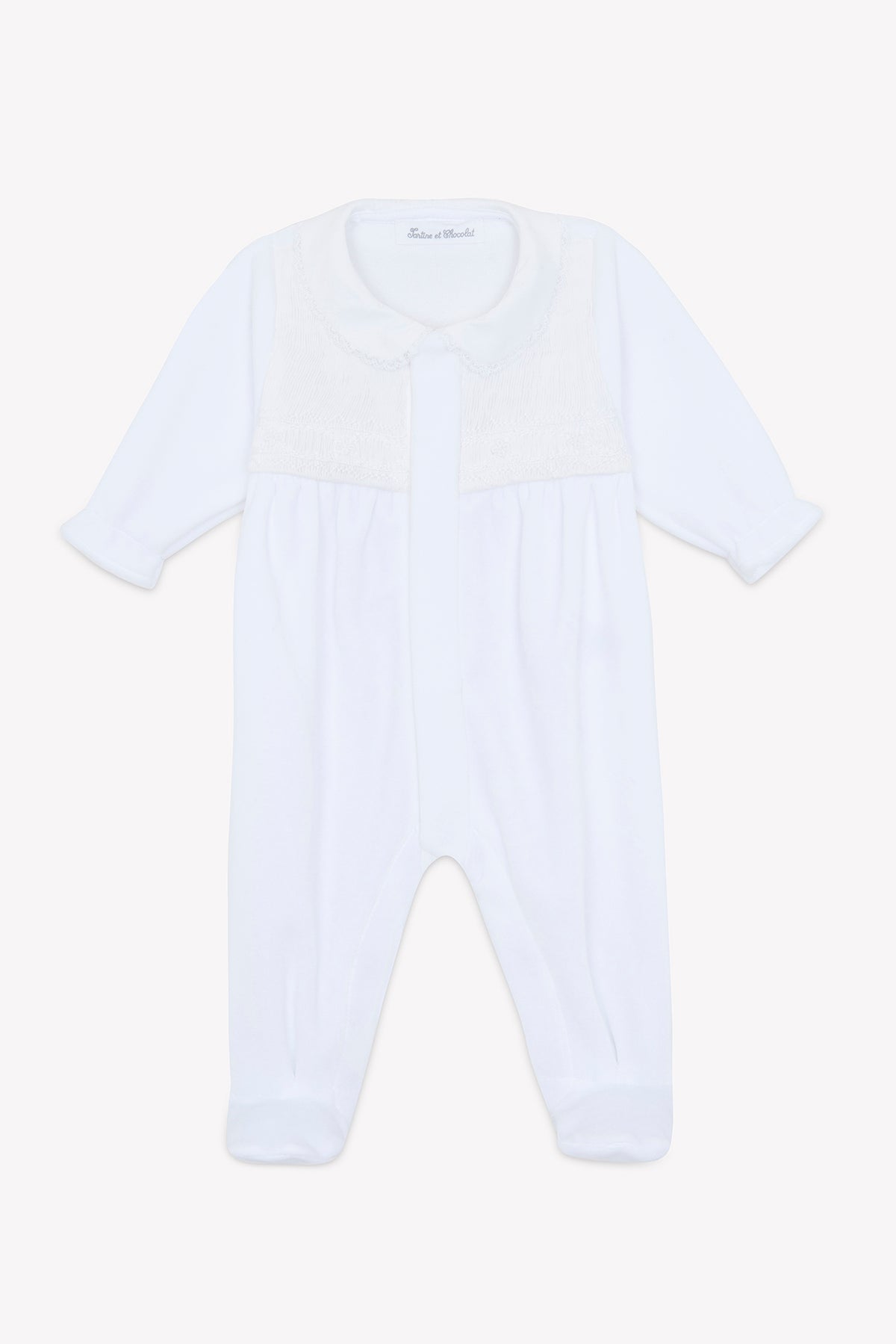 Babygrow - Baby Night White / 1M